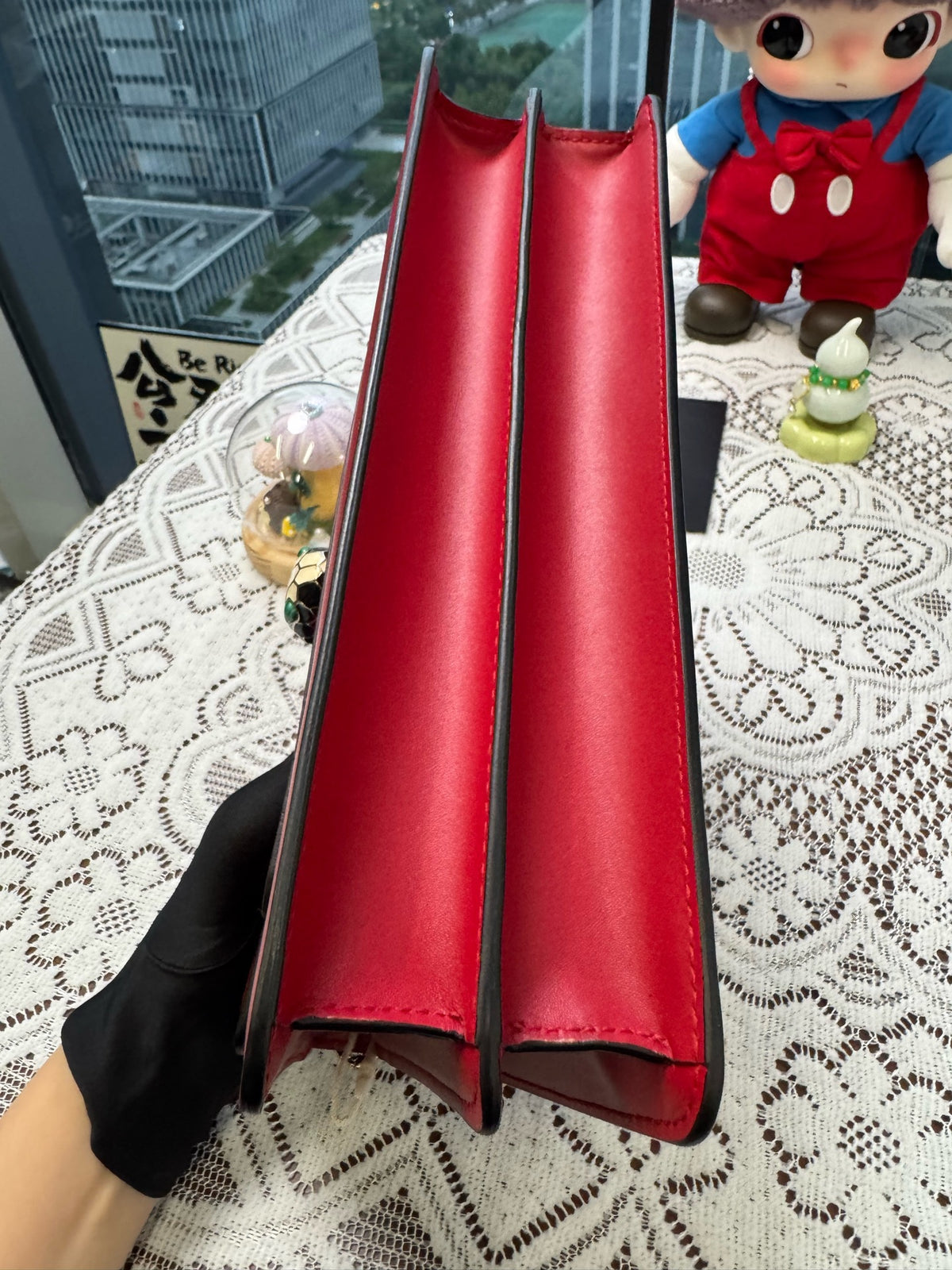 Bvlgari - Serpenti Forever Large - Leather - Red - (large)