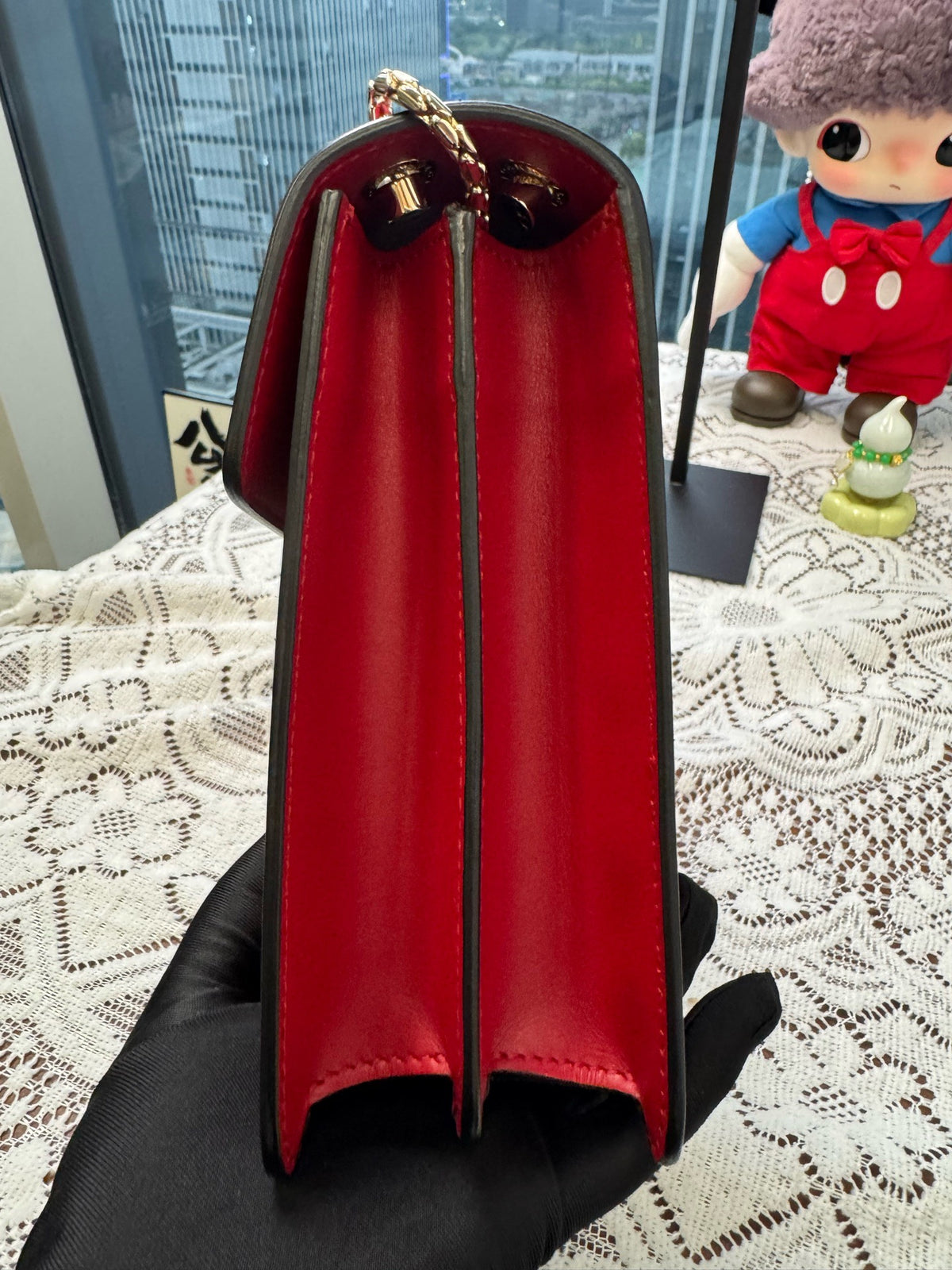Bvlgari - Serpenti Forever Large - Leather - Red - (large)