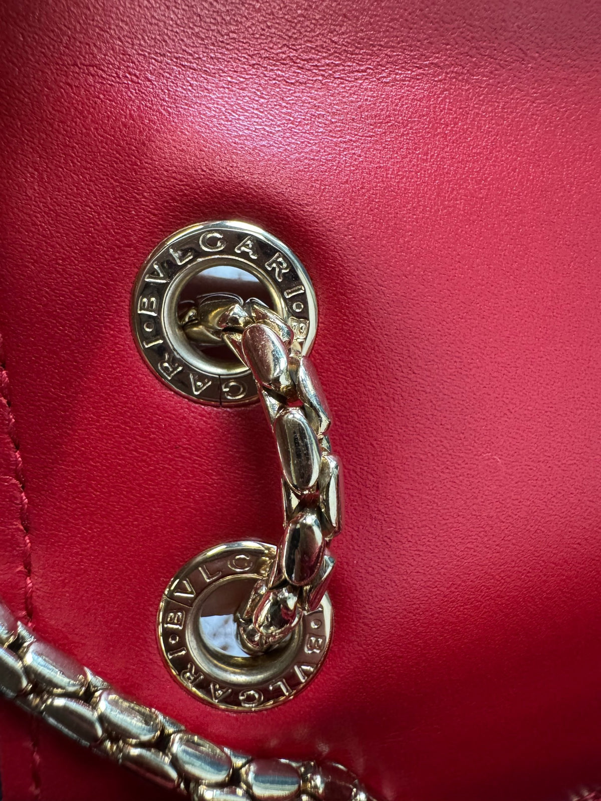 Bvlgari - Serpenti Forever Large - Leather - Red - (large)