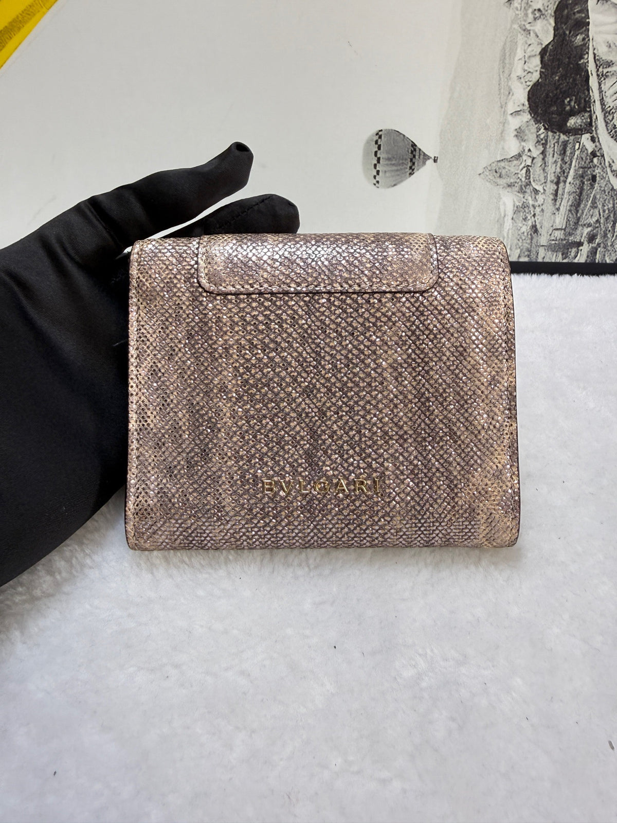 Bvlgari - Serpenti Forever - Leather - Beige - (small)