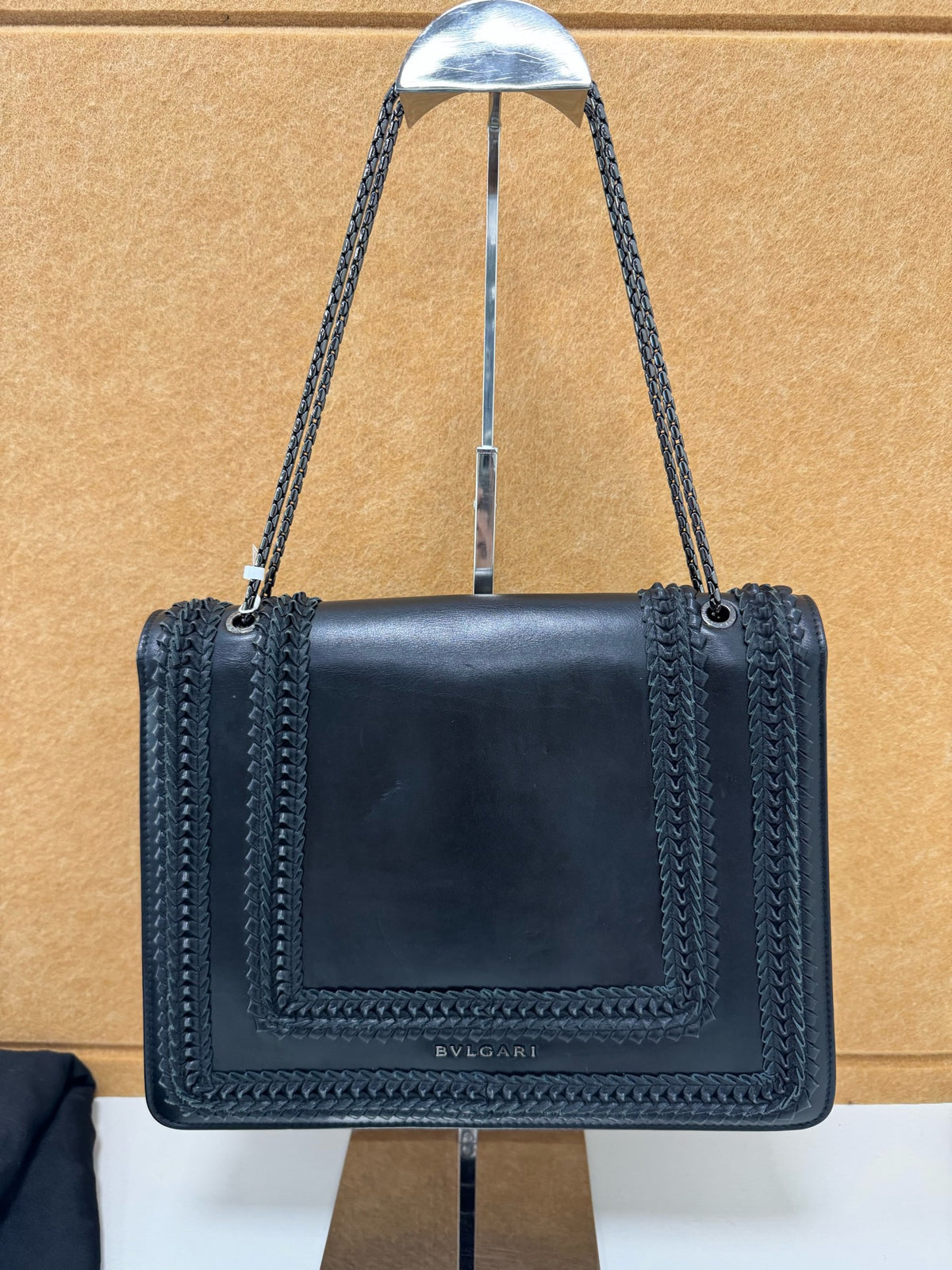 Bvlgari - Serpenti Forever - Leather - Black - (medium)