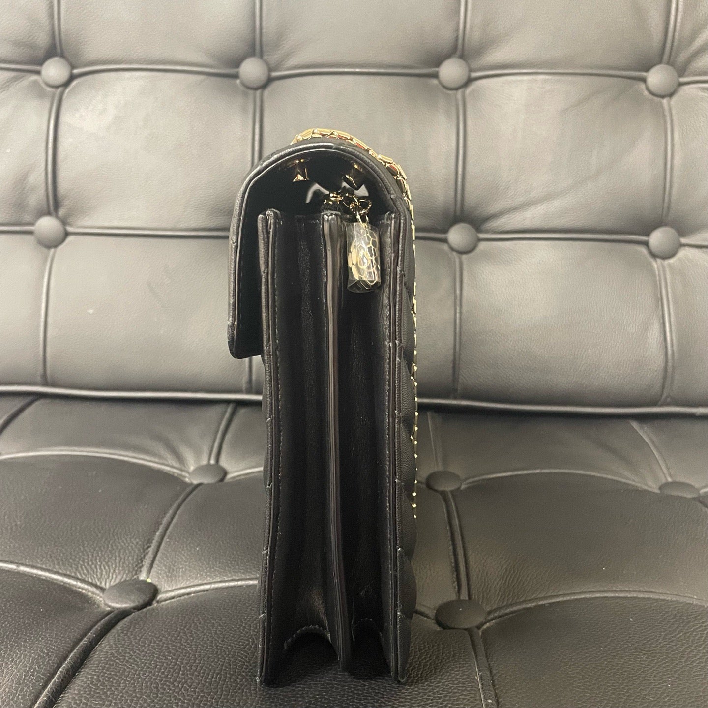 Bvlgari - Serpenti Forever - Leather - Black - (medium)