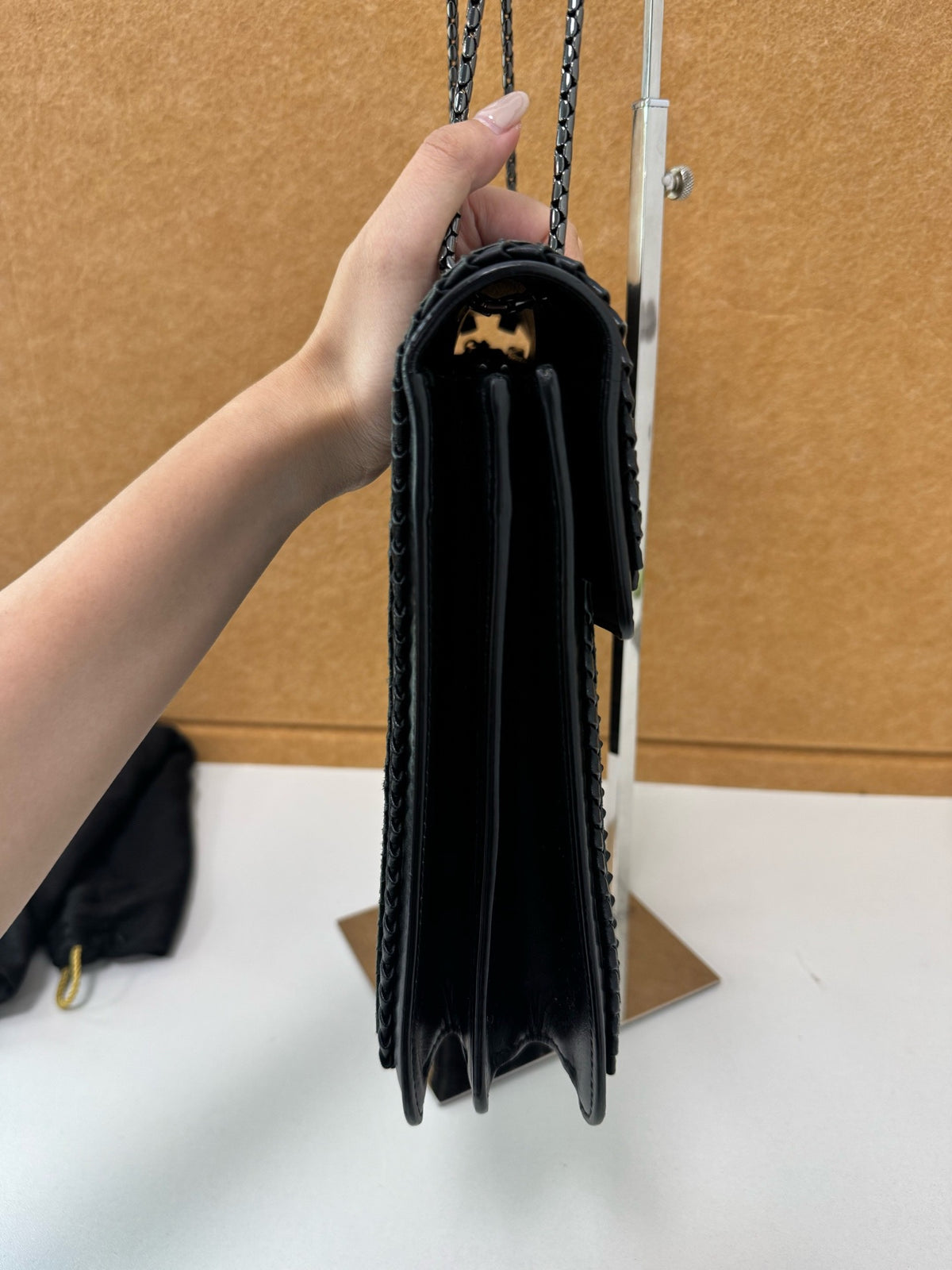 Bvlgari - Serpenti Forever - Leather - Black - (medium)