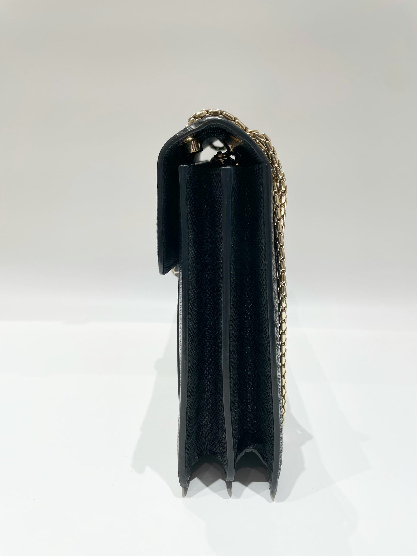 Bvlgari - Serpenti Forever - Leather - Black - (medium)