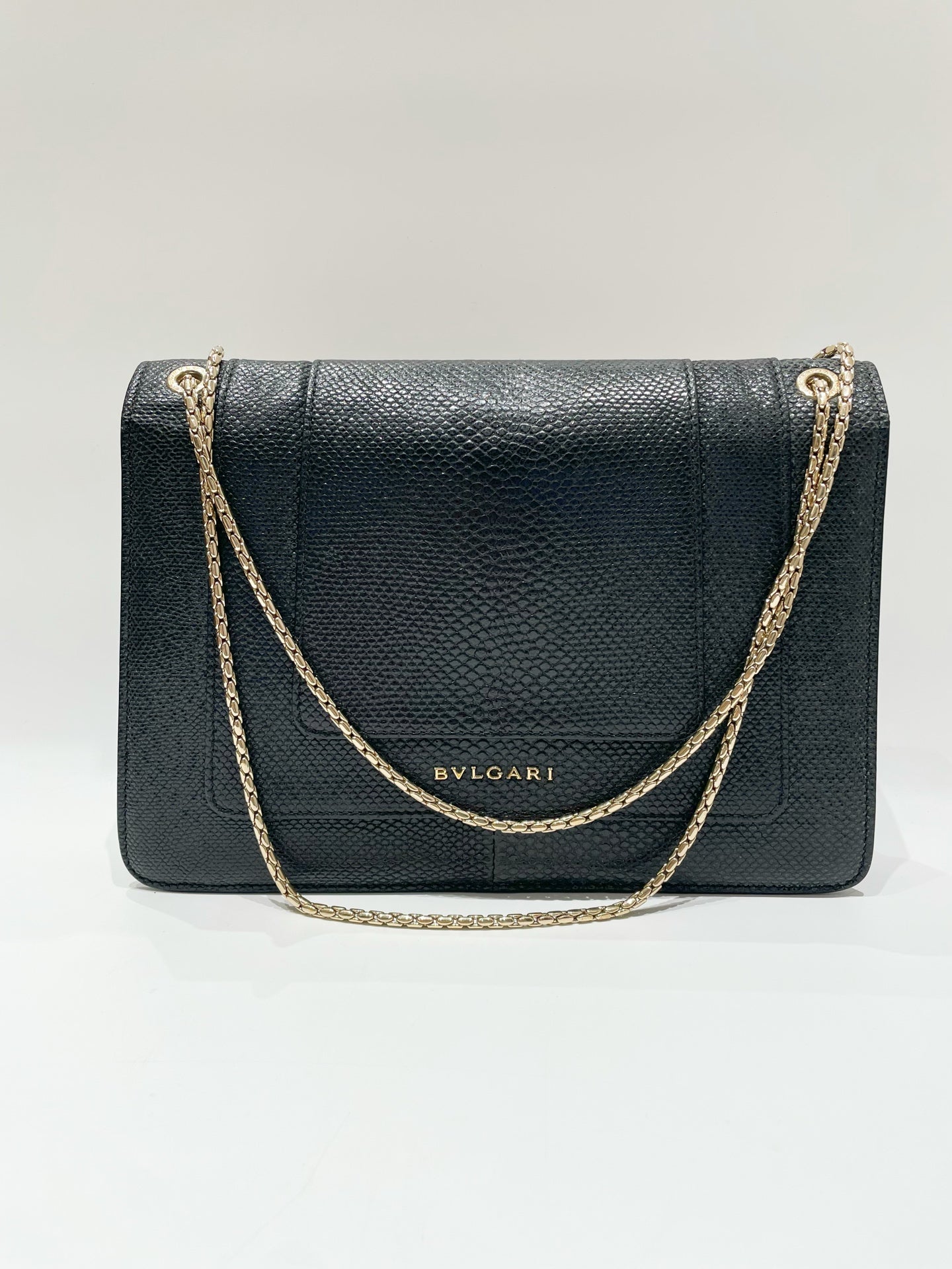 Bvlgari - Serpenti Forever - Leather - Black - (medium)