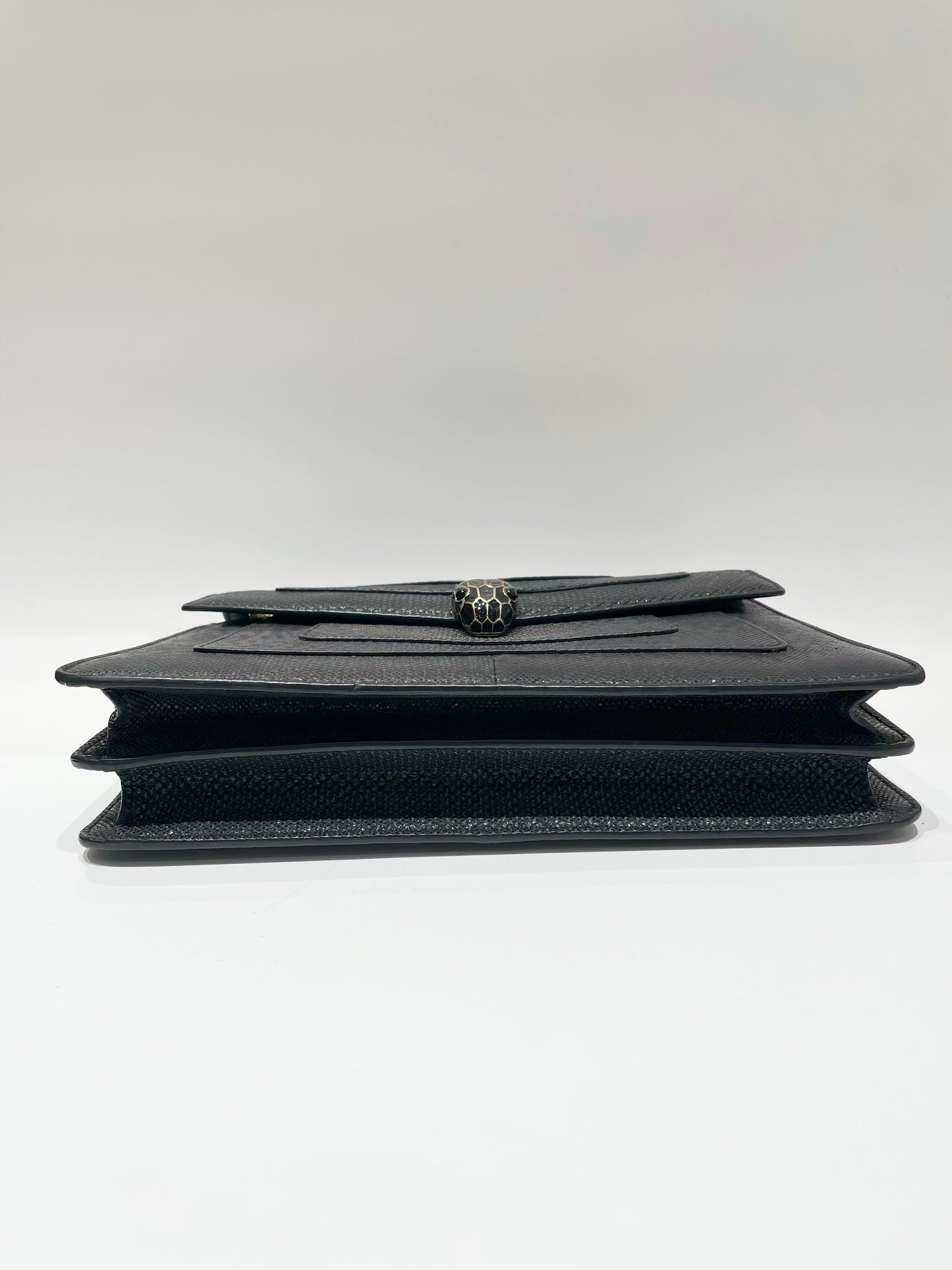 Bvlgari - Serpenti Forever - Leather - Black - (medium)