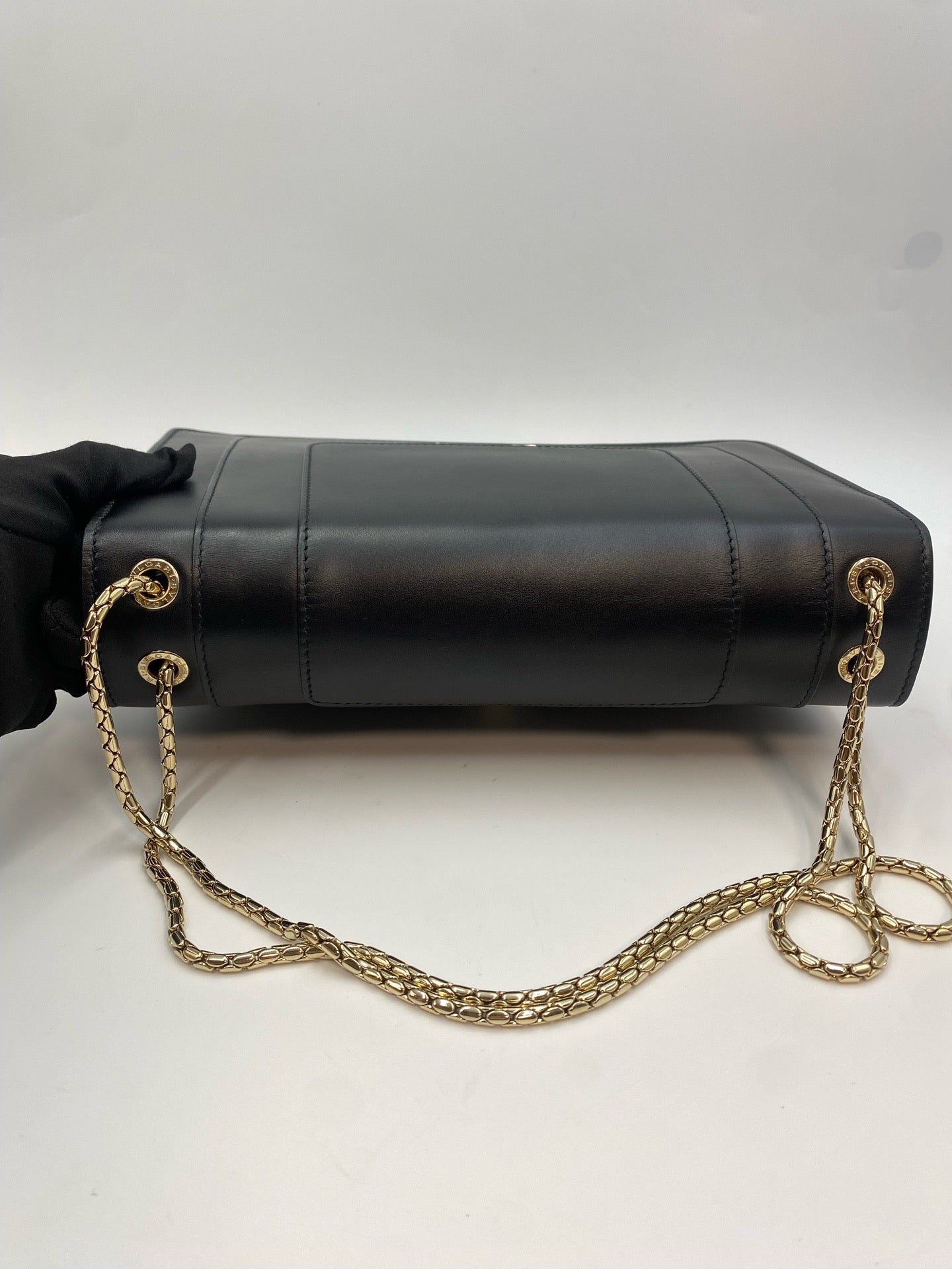Bvlgari - Serpenti Forever - Leather - Black - (medium)