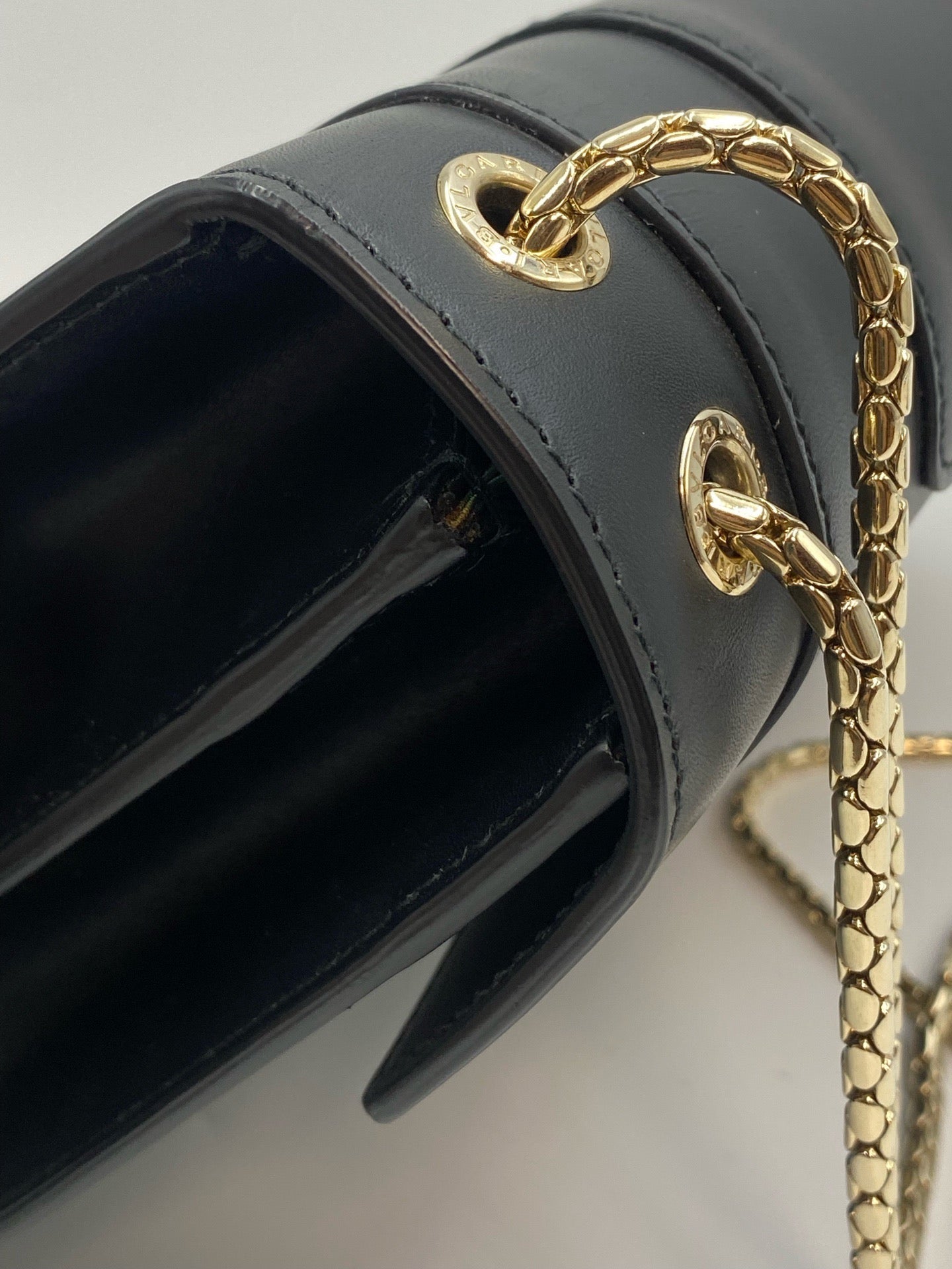 Bvlgari - Serpenti Forever - Leather - Black - (medium)