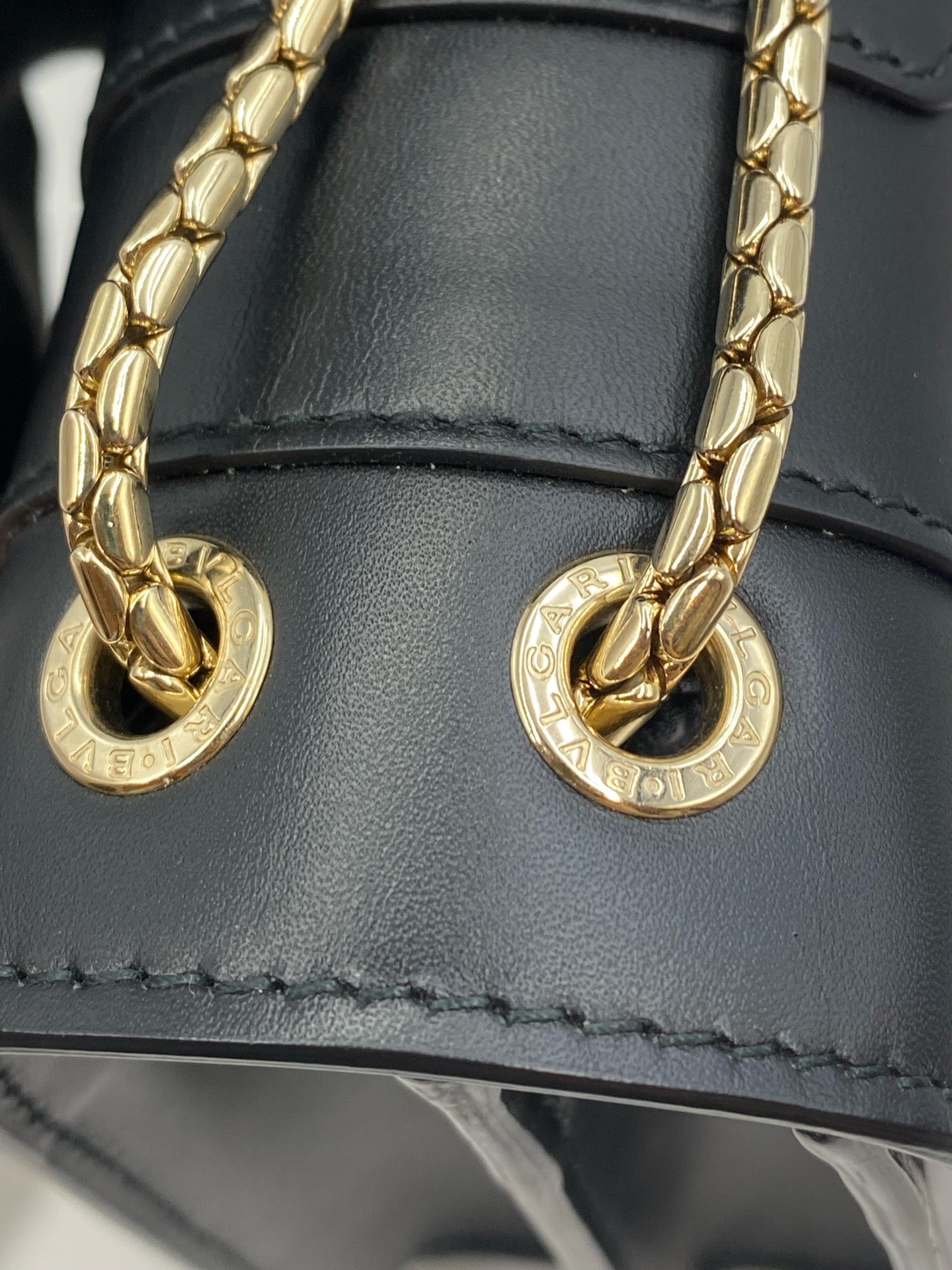 Bvlgari - Serpenti Forever - Leather - Black - (medium)