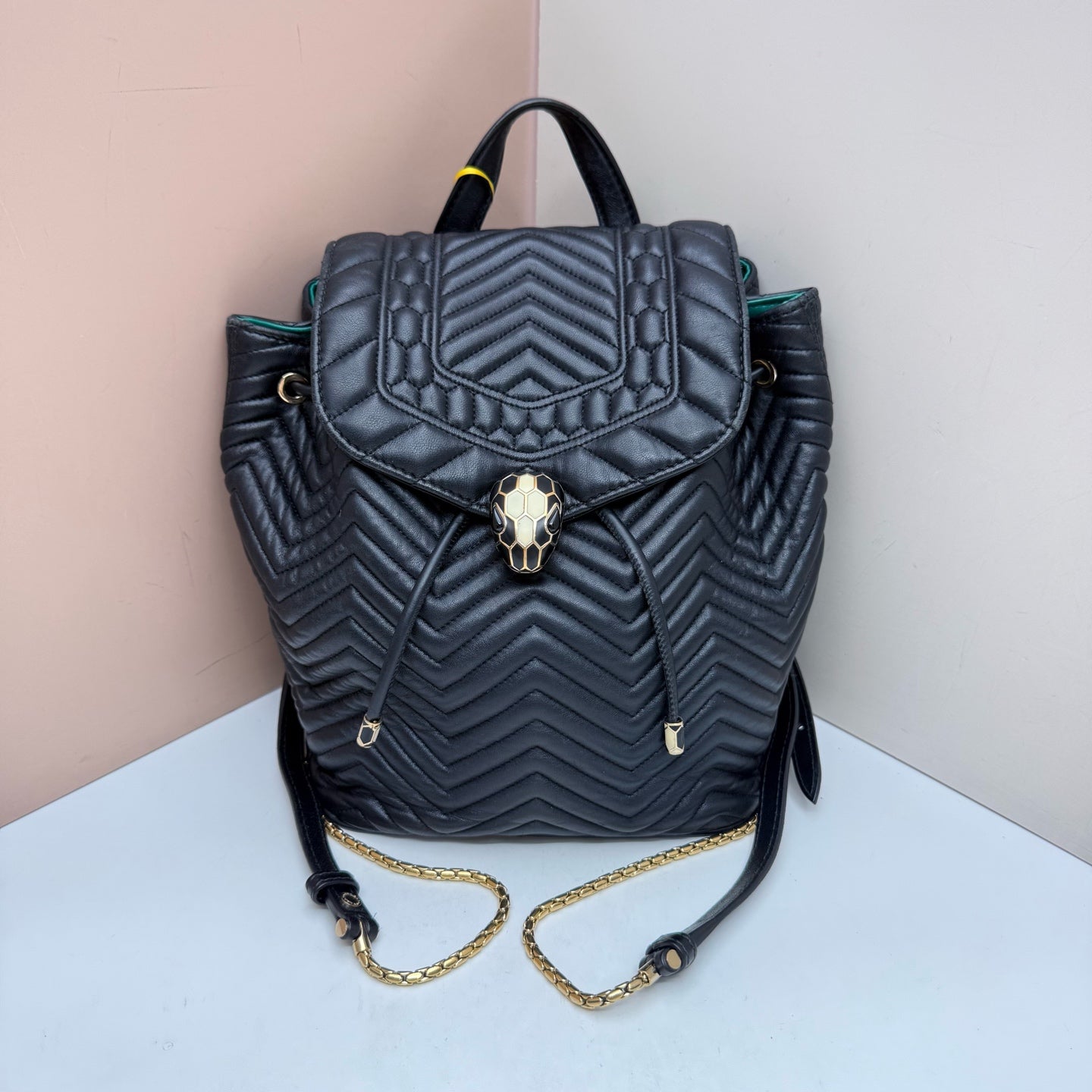 Bvlgari - Serpenti Forever - Leather - Black - (mini)