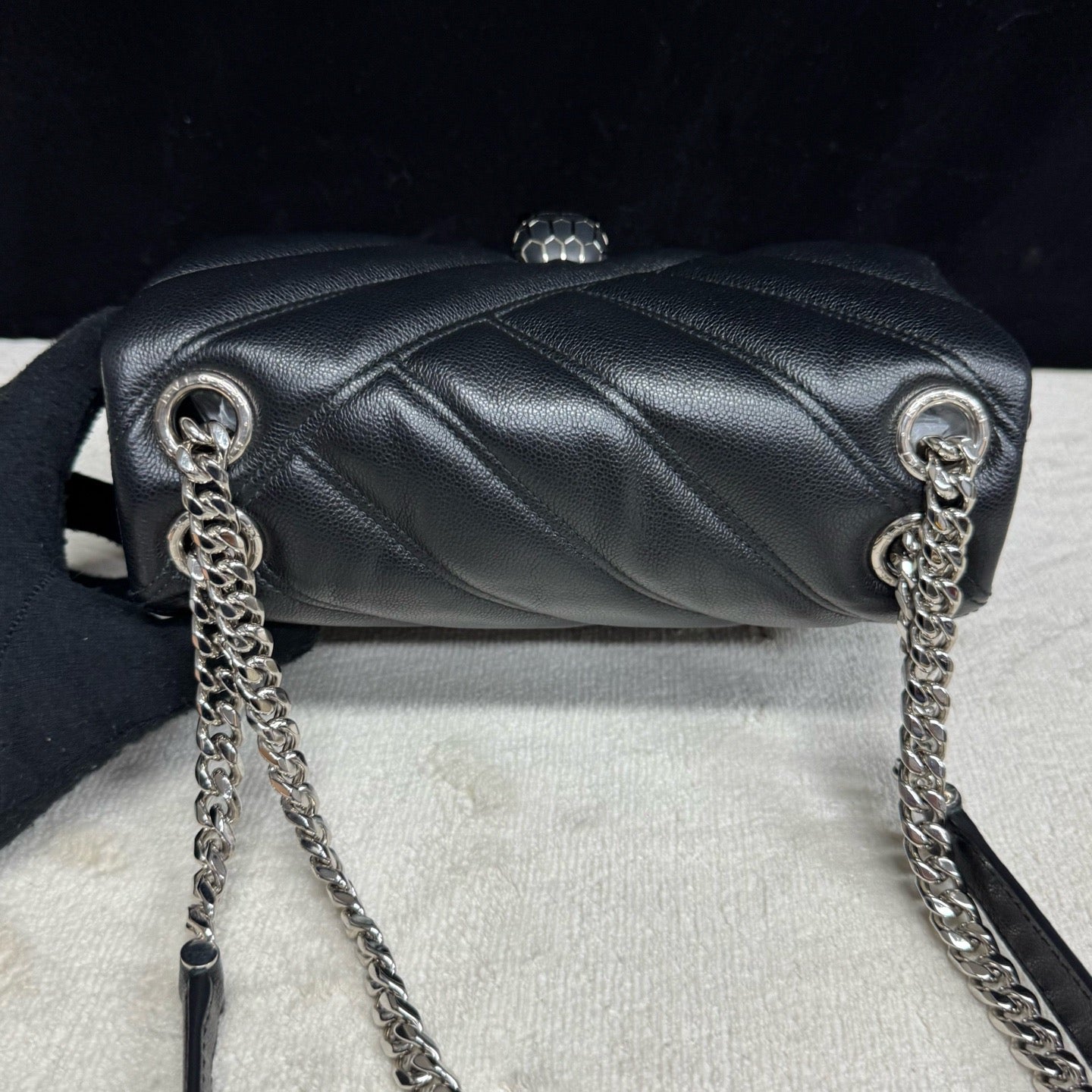 Bvlgari - Serpenti Forever - Leather - Black - (mini)