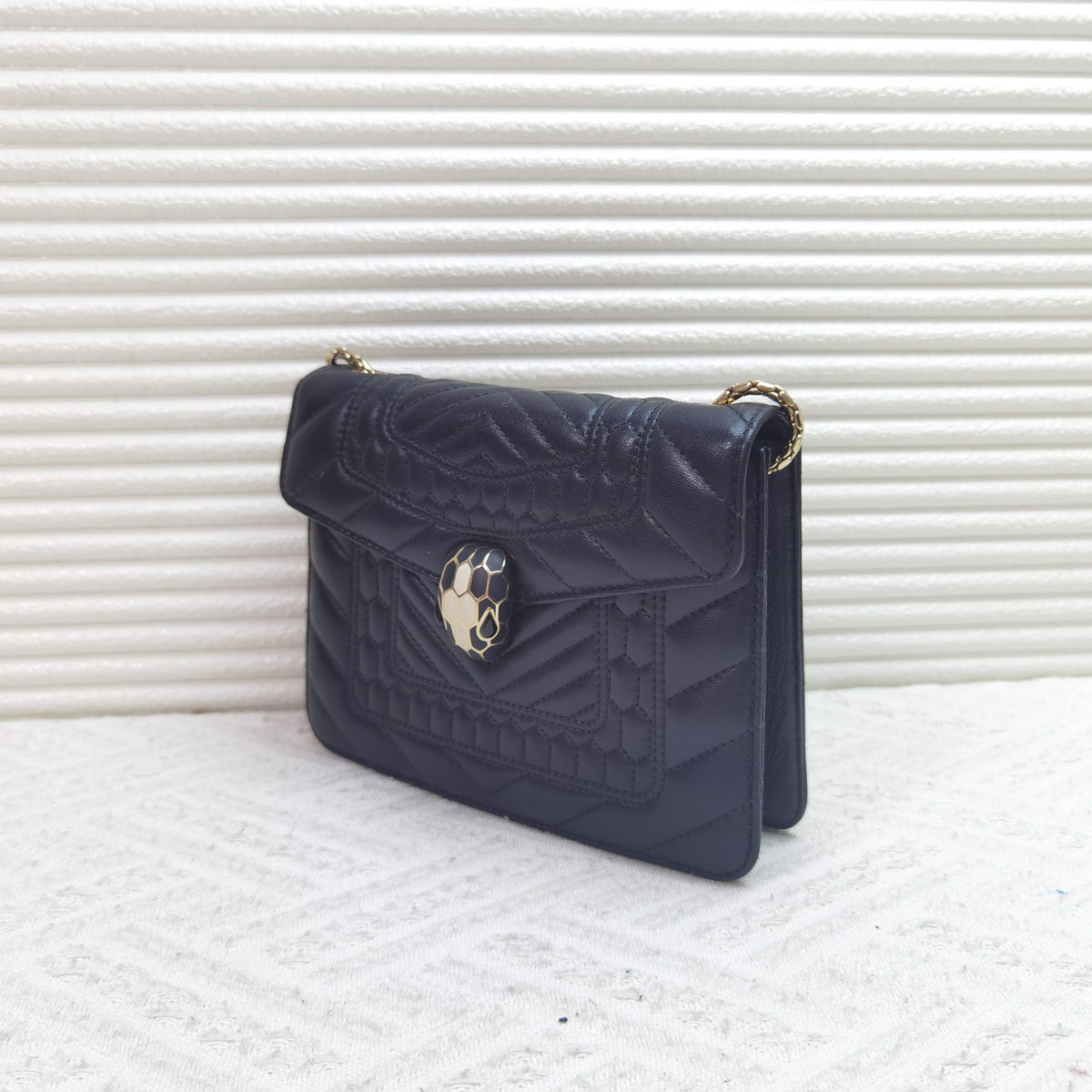 Bvlgari - Serpenti Forever - Leather - Black - (mini)