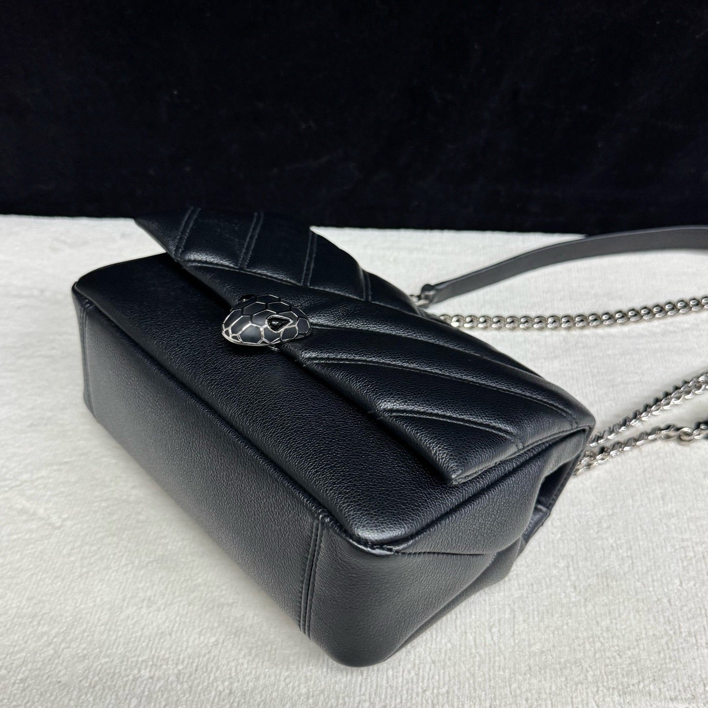 Bvlgari - Serpenti Forever - Leather - Black - (mini)