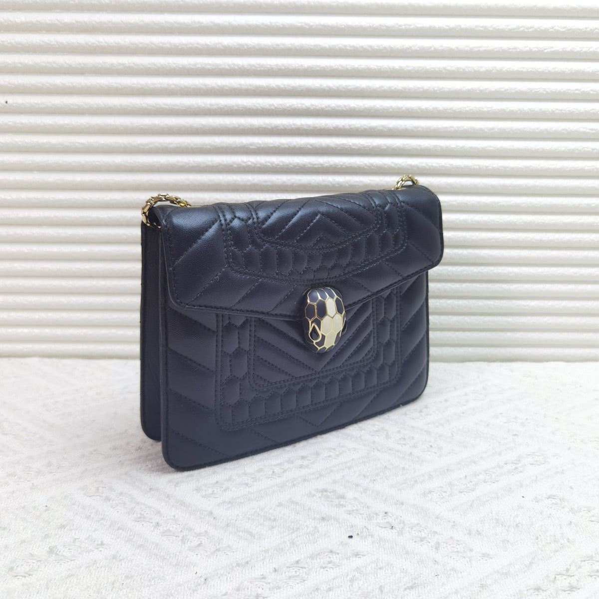 Bvlgari - Serpenti Forever - Leather - Black - (mini)