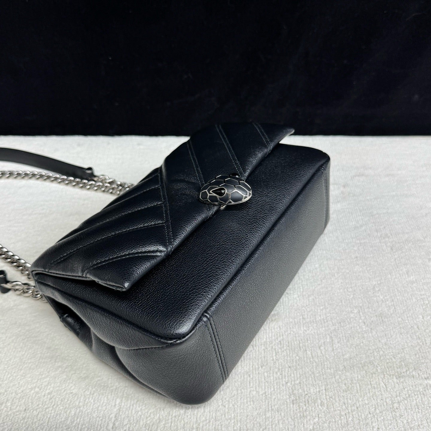 Bvlgari - Serpenti Forever - Leather - Black - (mini)