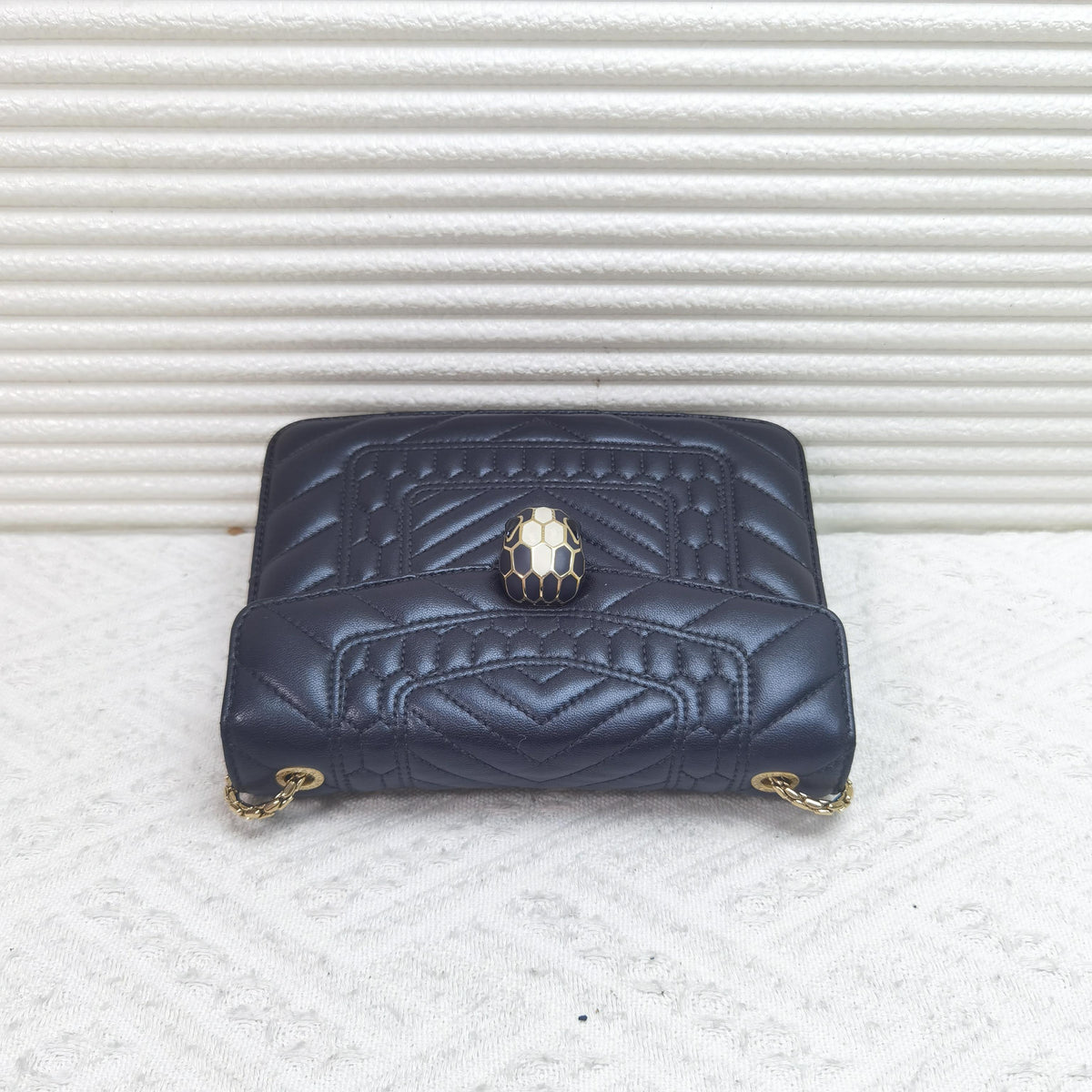 Bvlgari - Serpenti Forever - Leather - Black - (mini)