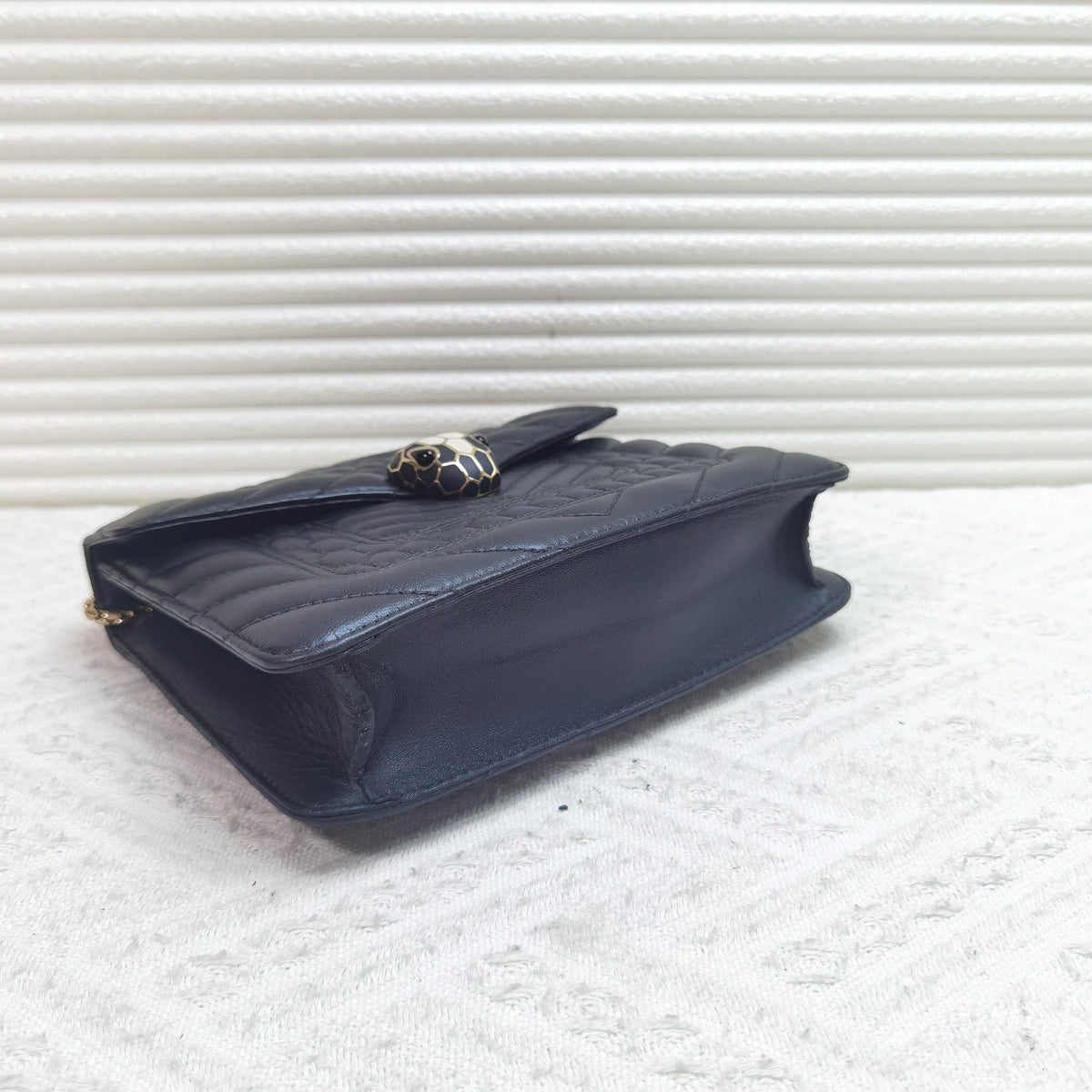 Bvlgari - Serpenti Forever - Leather - Black - (mini)
