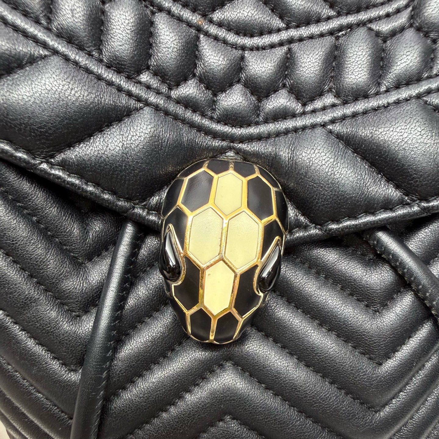 Bvlgari - Serpenti Forever - Leather - Black - (mini)