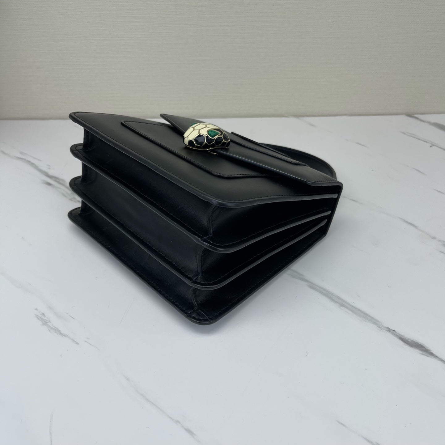 Bvlgari - Serpenti Forever - Leather - Black - (small)