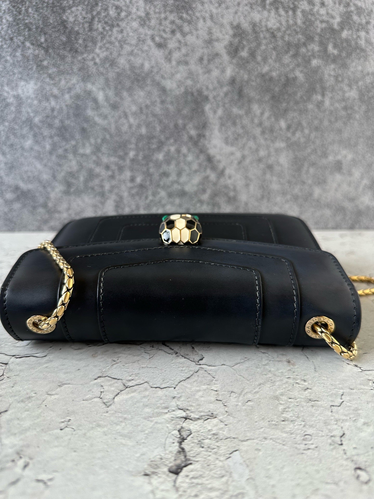 Bvlgari - Serpenti Forever - Leather - Black - (small)