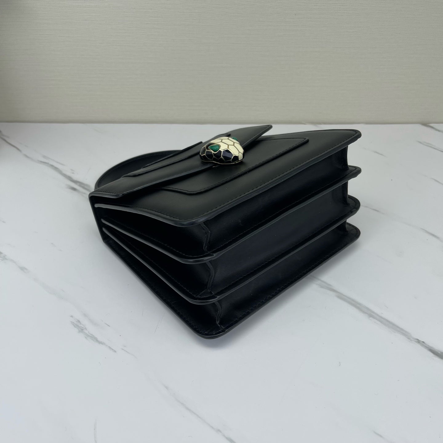 Bvlgari - Serpenti Forever - Leather - Black - (small)