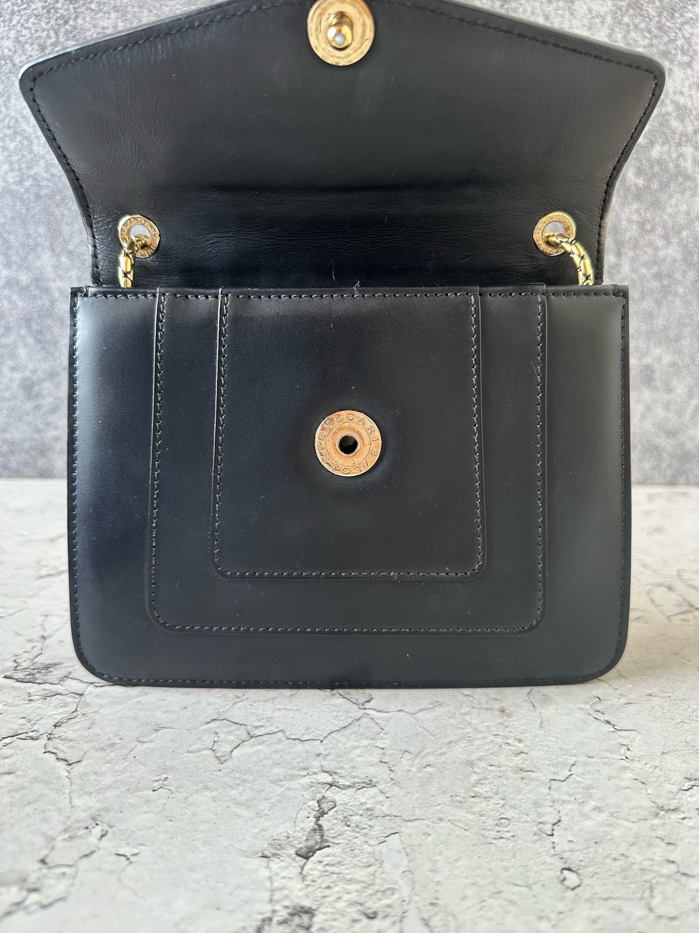 Bvlgari - Serpenti Forever - Leather - Black - (small)