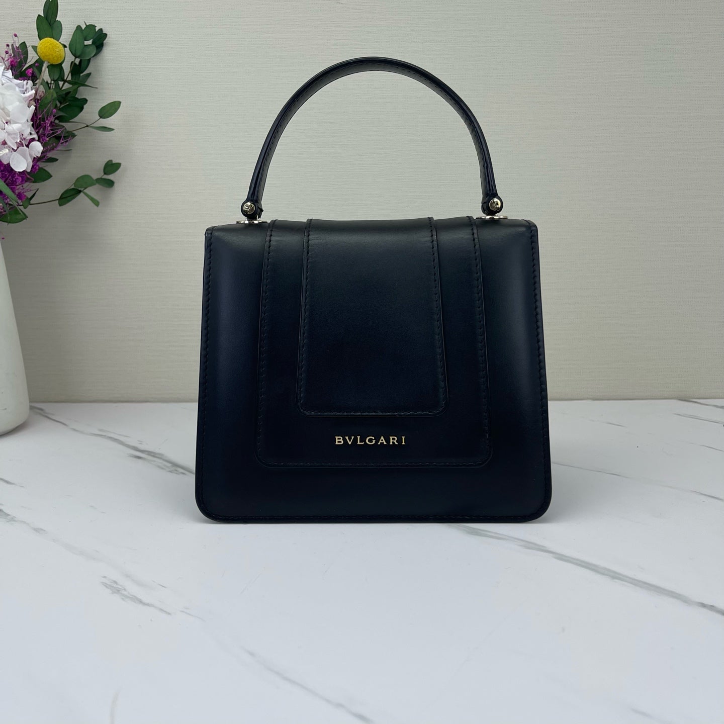 Bvlgari - Serpenti Forever - Leather - Black - (small)