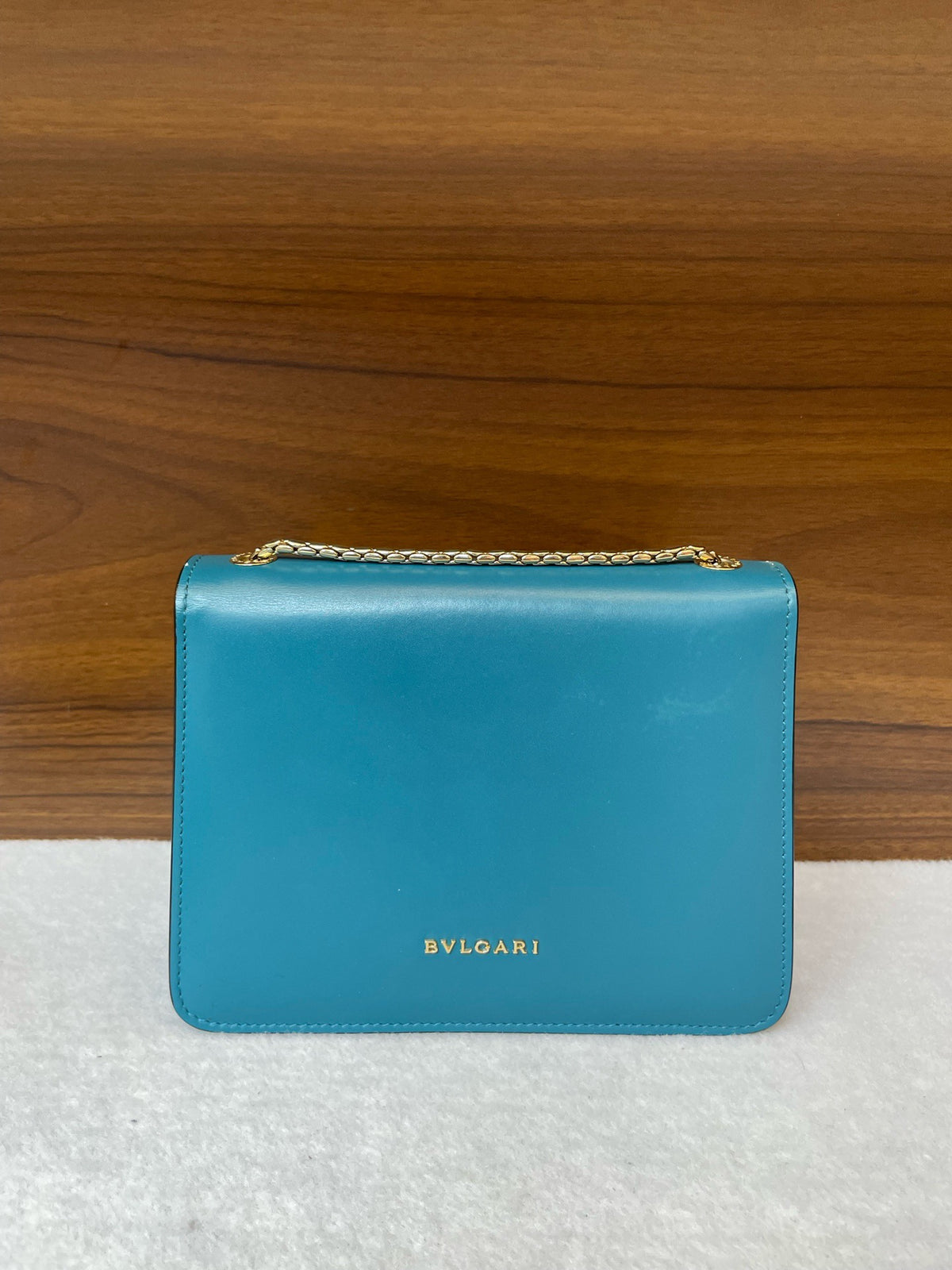 Bvlgari - Serpenti Forever - Leather - Blue - (small)