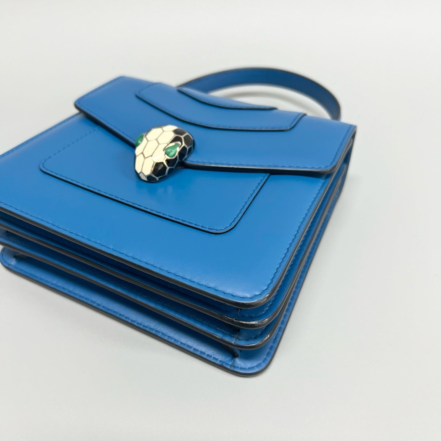BVLGARI - Serpenti Forever - Leather - Blue - (small)