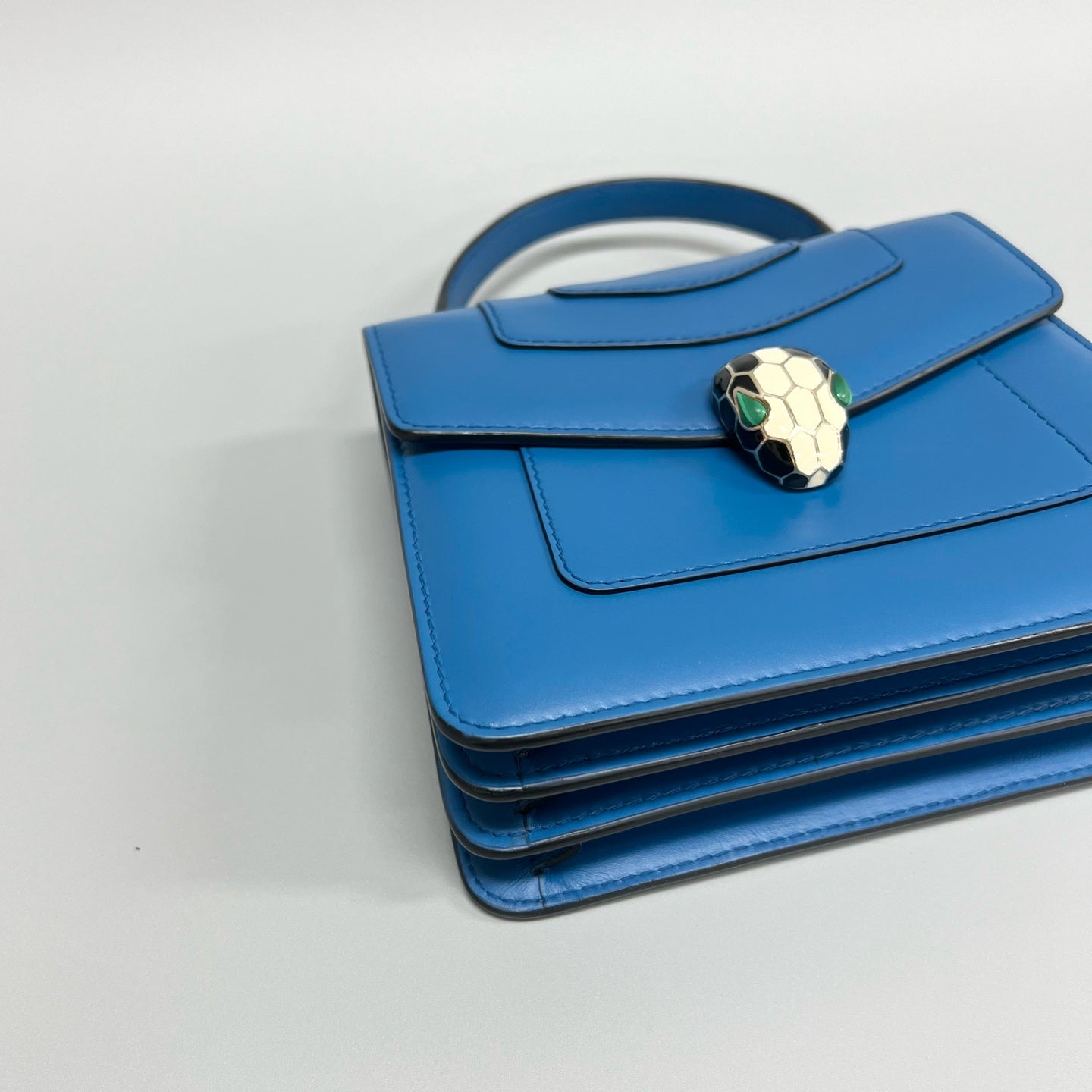 BVLGARI - Serpenti Forever - Leather - Blue - (small)