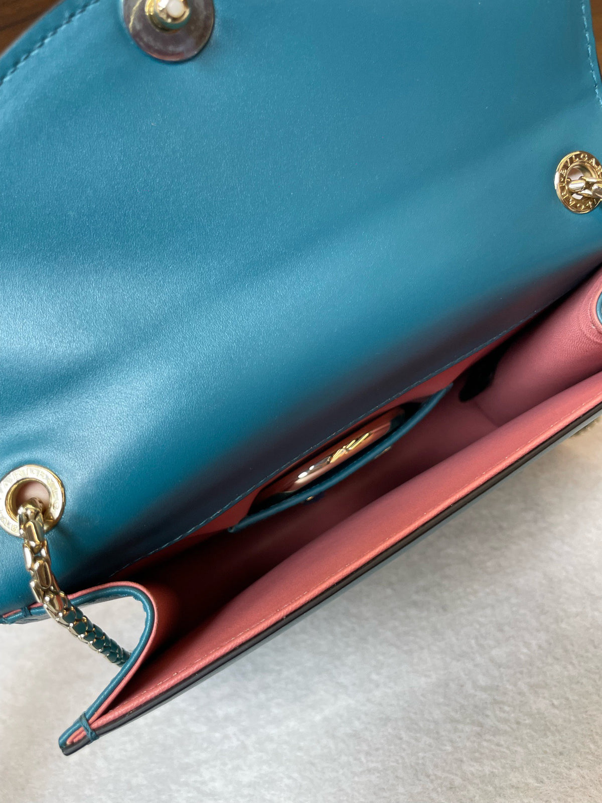Bvlgari - Serpenti Forever - Leather - Blue - (small)