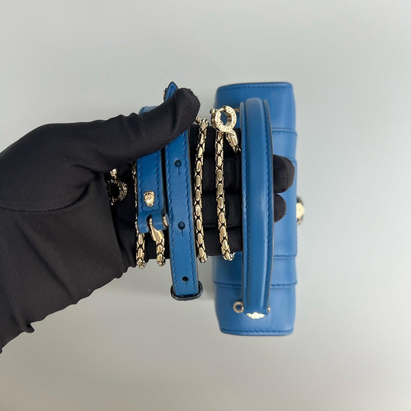 BVLGARI - Serpenti Forever - Leather - Blue - (small)