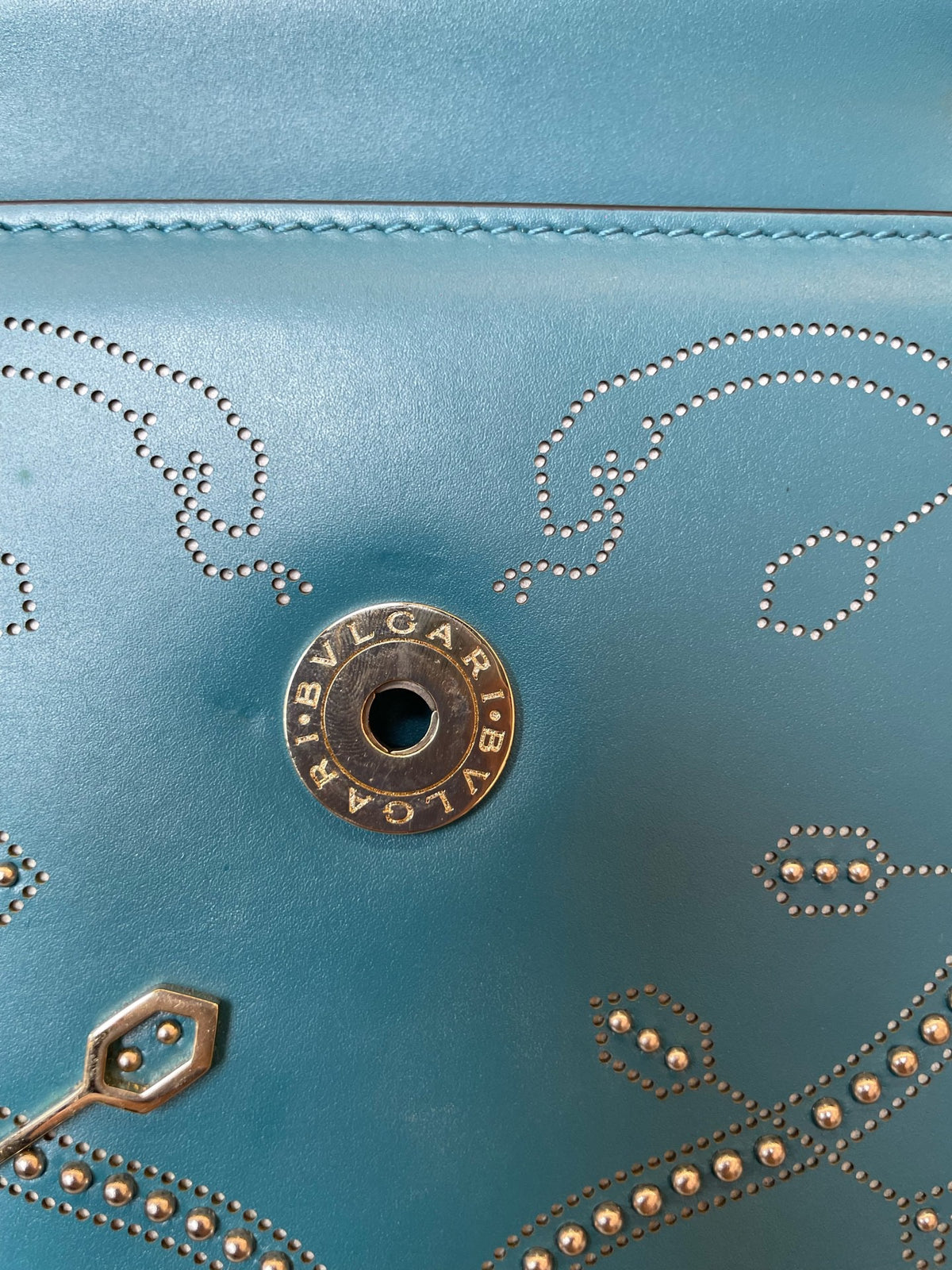 Bvlgari - Serpenti Forever - Leather - Blue - (small)