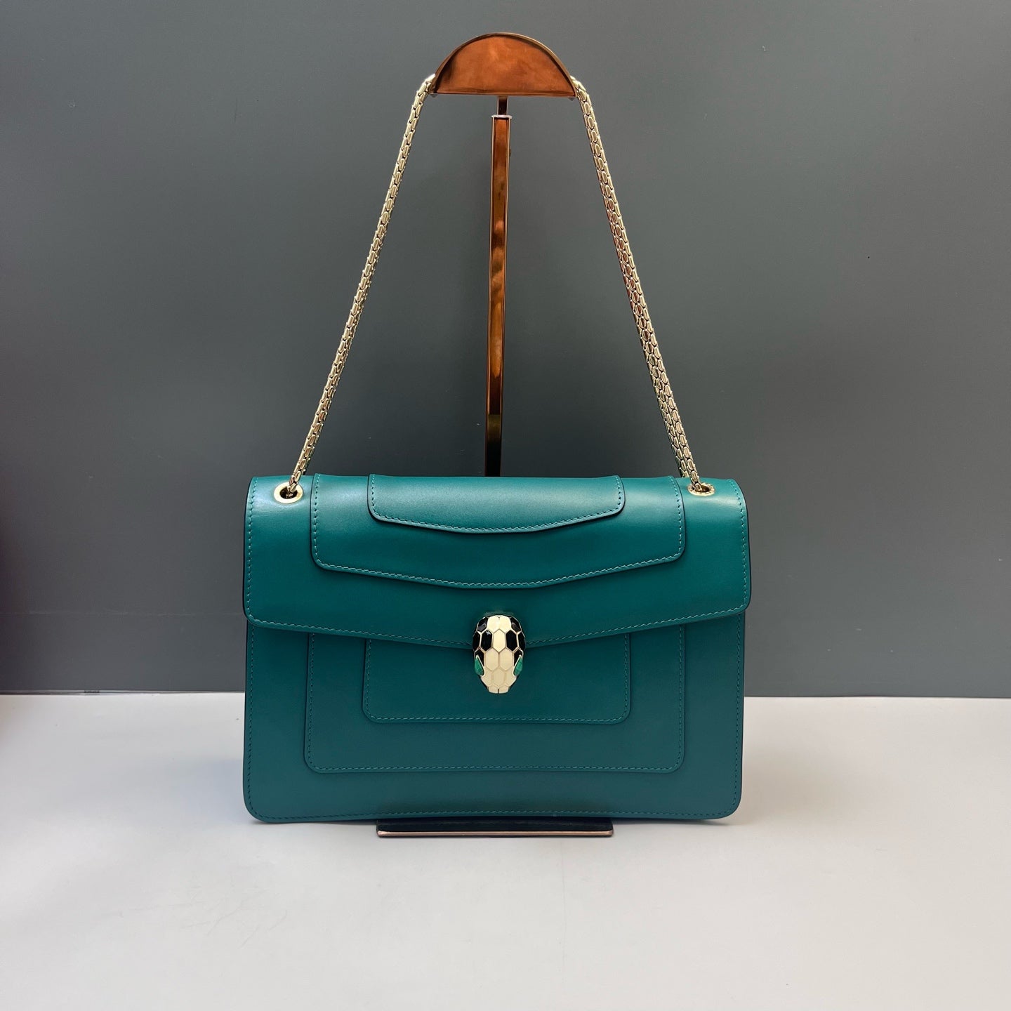 Bvlgari - Serpenti Forever - Leather - Green - (medium)