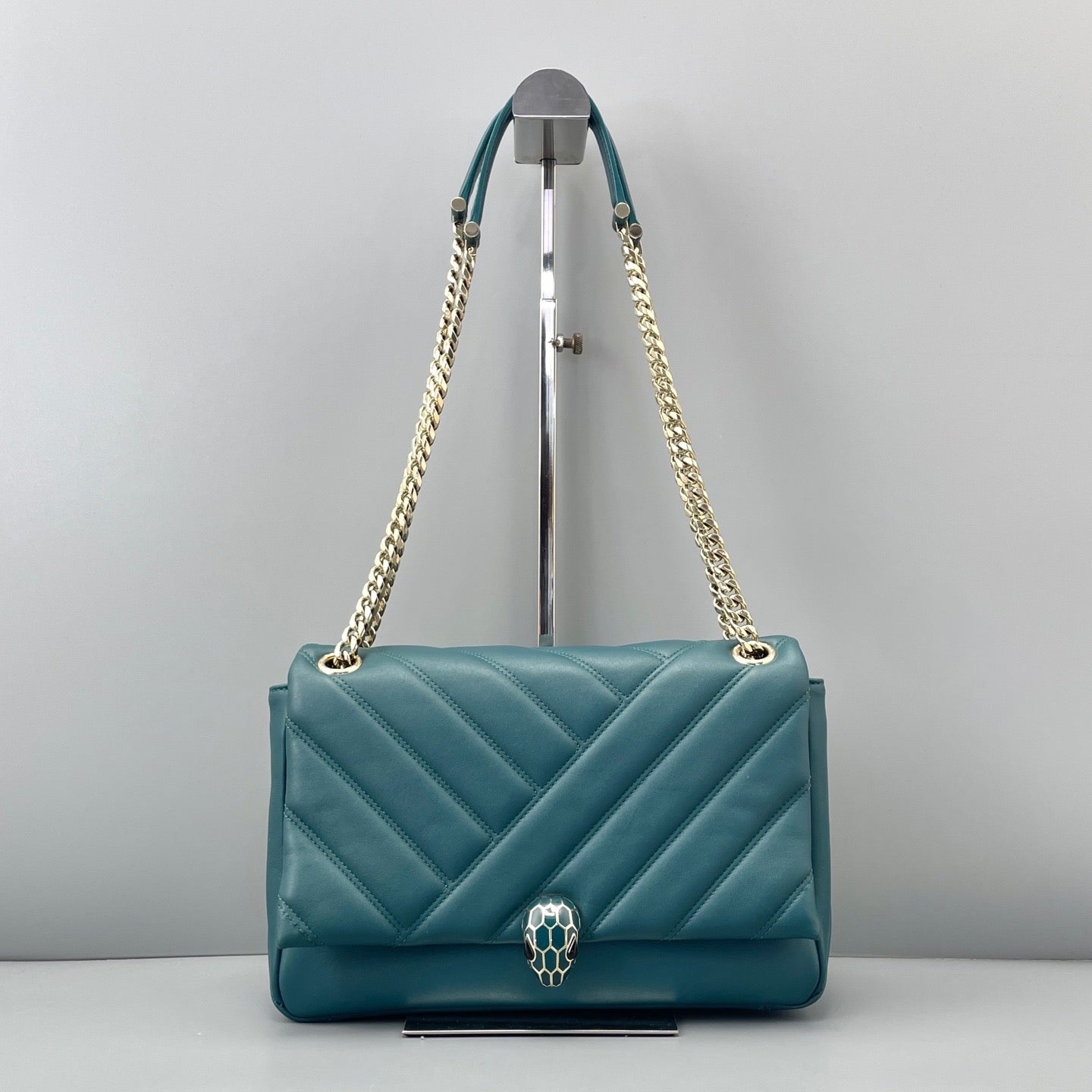Bvlgari - Serpenti Forever - Leather - Green - (medium)