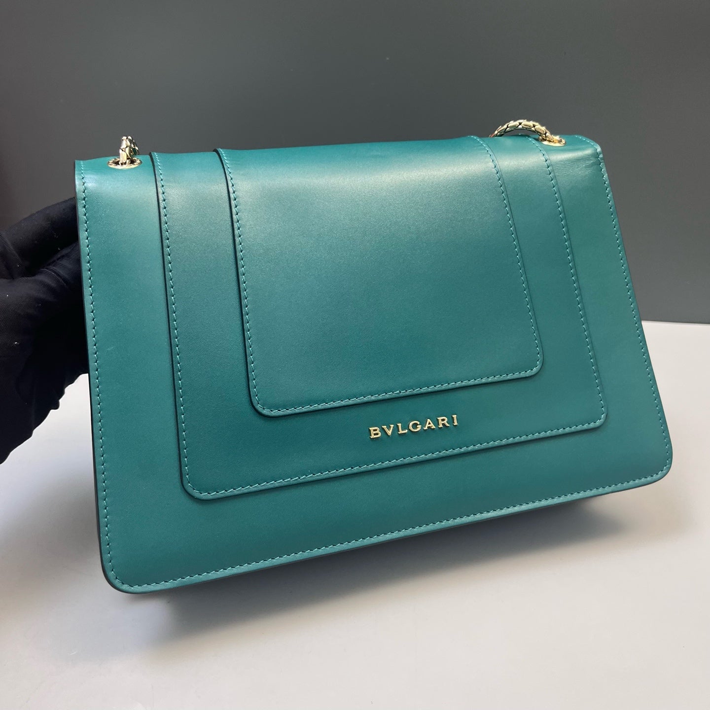 Bvlgari - Serpenti Forever - Leather - Green - (medium)