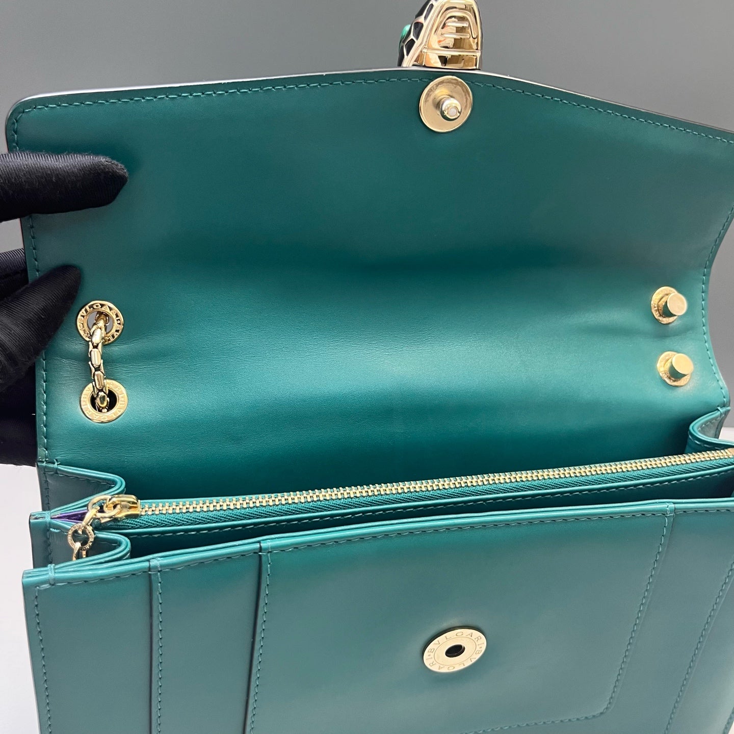 Bvlgari - Serpenti Forever - Leather - Green - (medium)