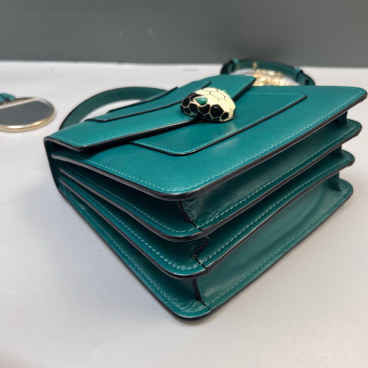 Bvlgari - Serpenti Forever - Leather - Green - (mini)