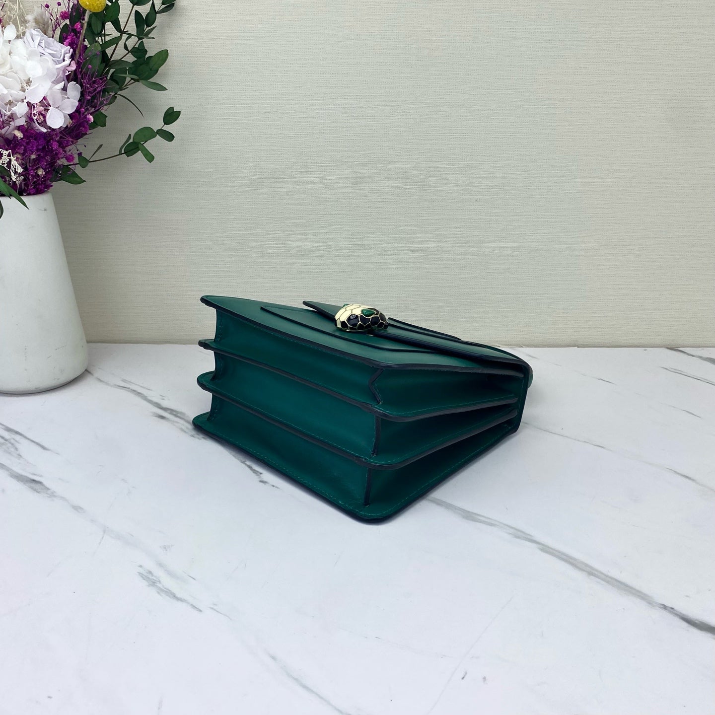 Bvlgari - Serpenti Forever - Leather - Green - (mini)