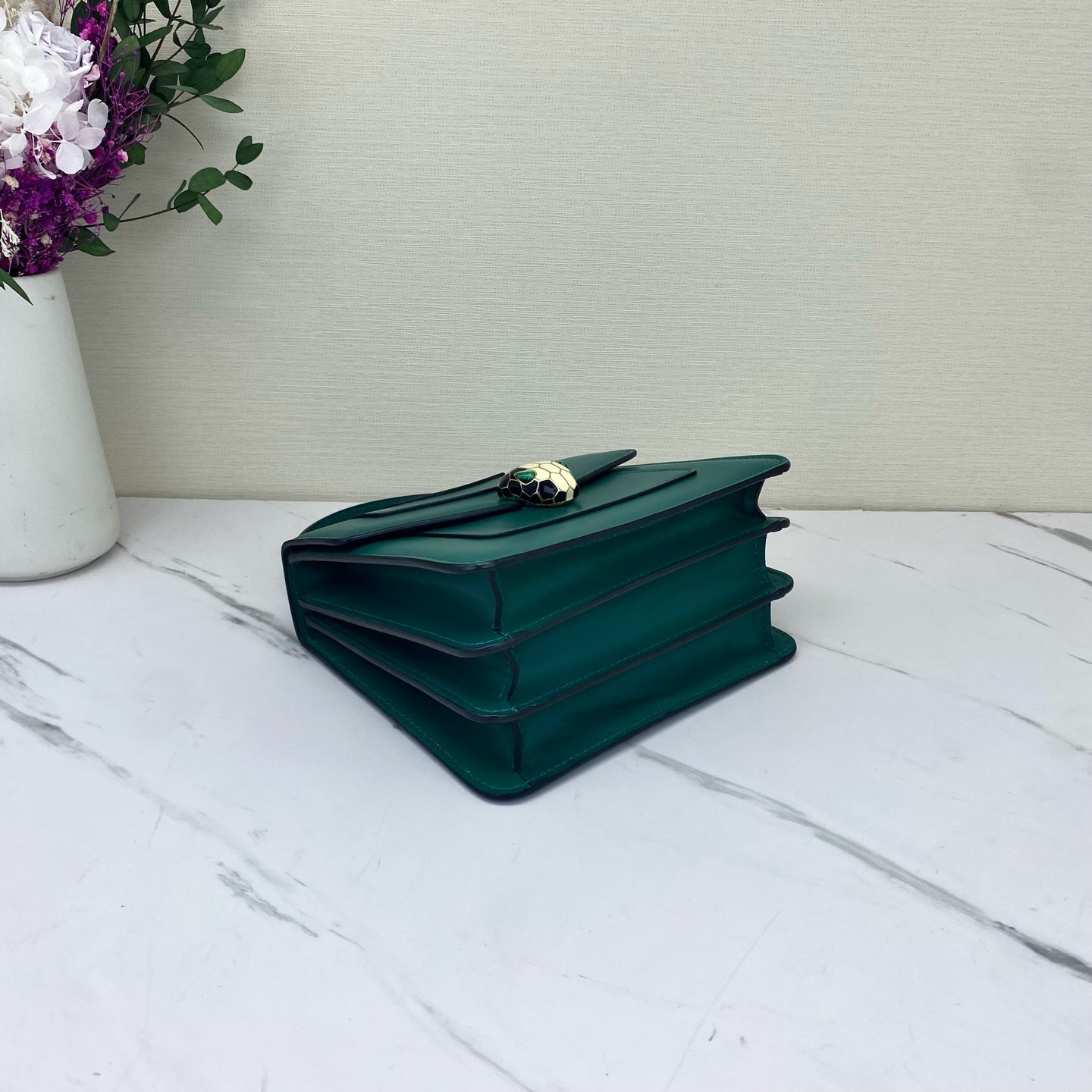 Bvlgari - Serpenti Forever - Leather - Green - (mini)