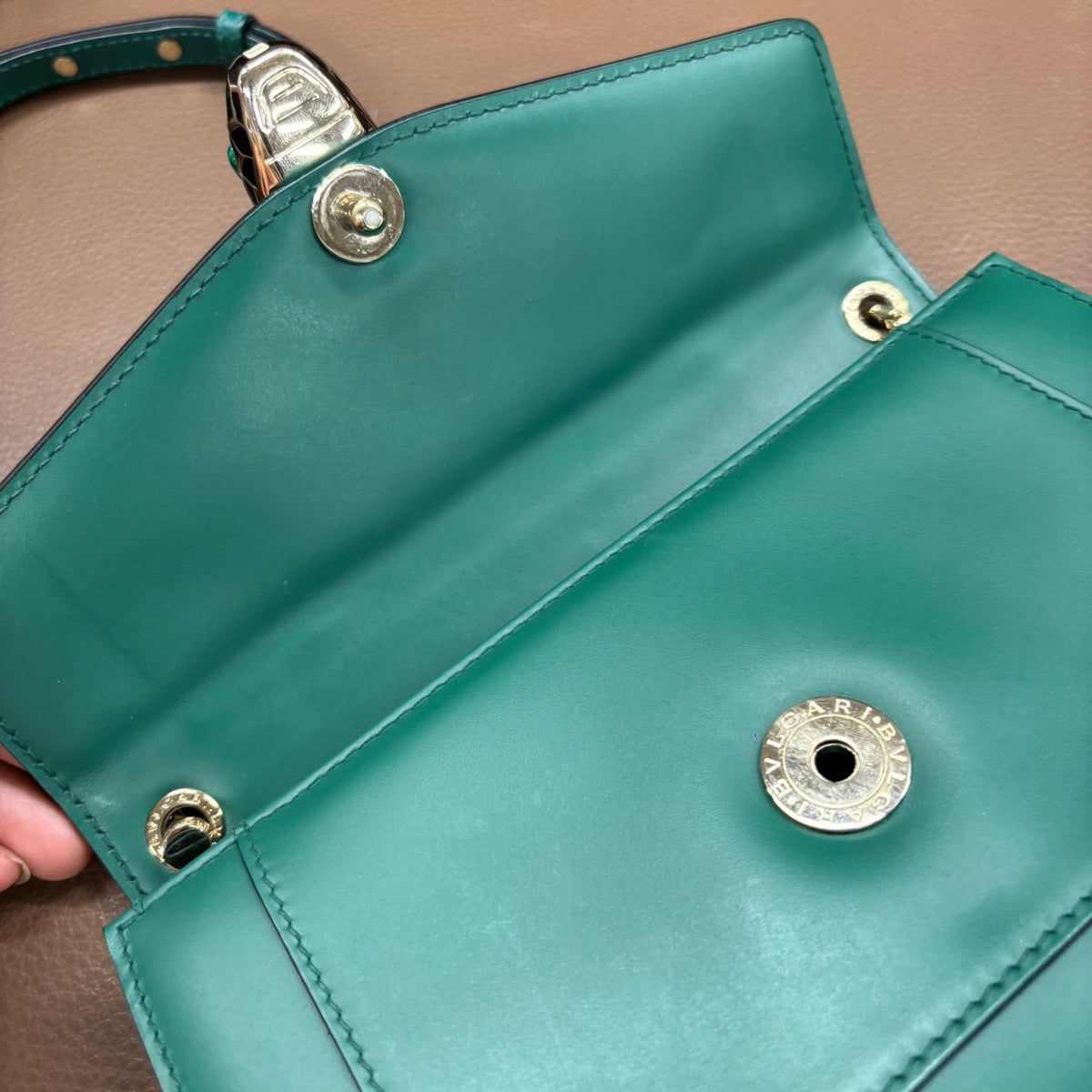 Bvlgari - Serpenti Forever - Leather - Green - (mini)
