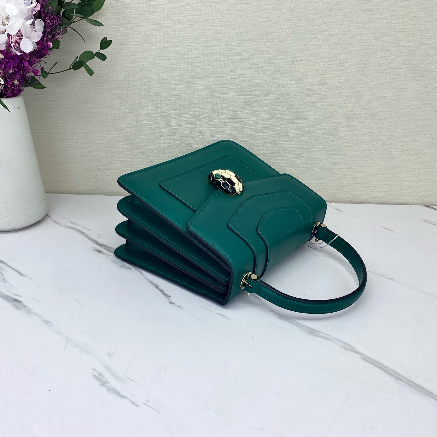 Bvlgari - Serpenti Forever - Leather - Green - (mini)
