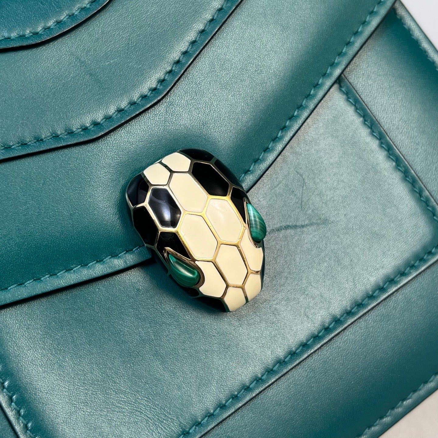 Bvlgari - Serpenti Forever - Leather - Green - (mini)