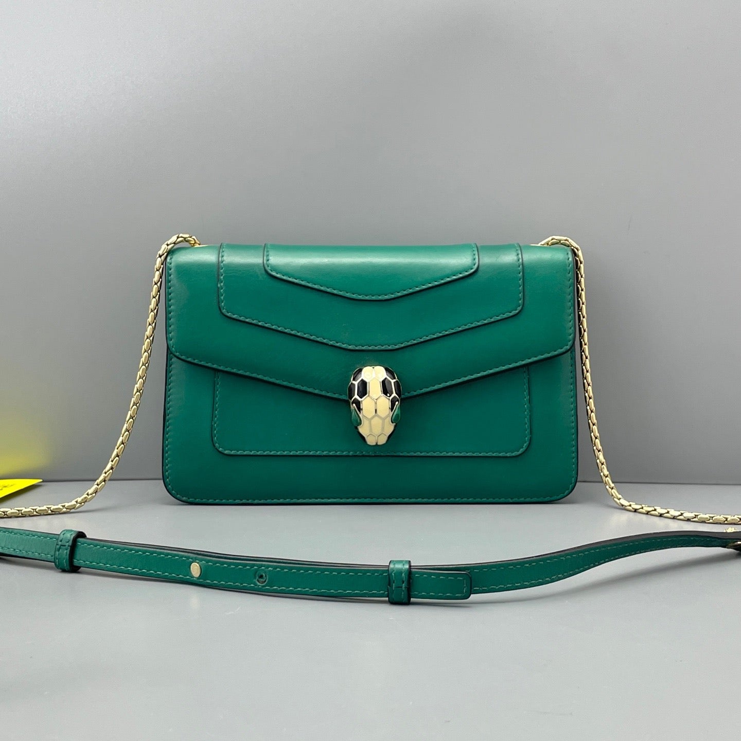 Bvlgari - Serpenti Forever - Leather - Green - (small)