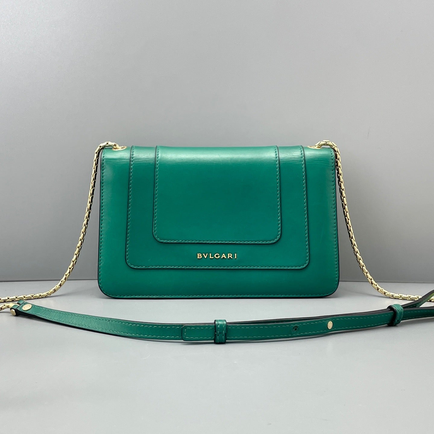 Bvlgari - Serpenti Forever - Leather - Green - (small)