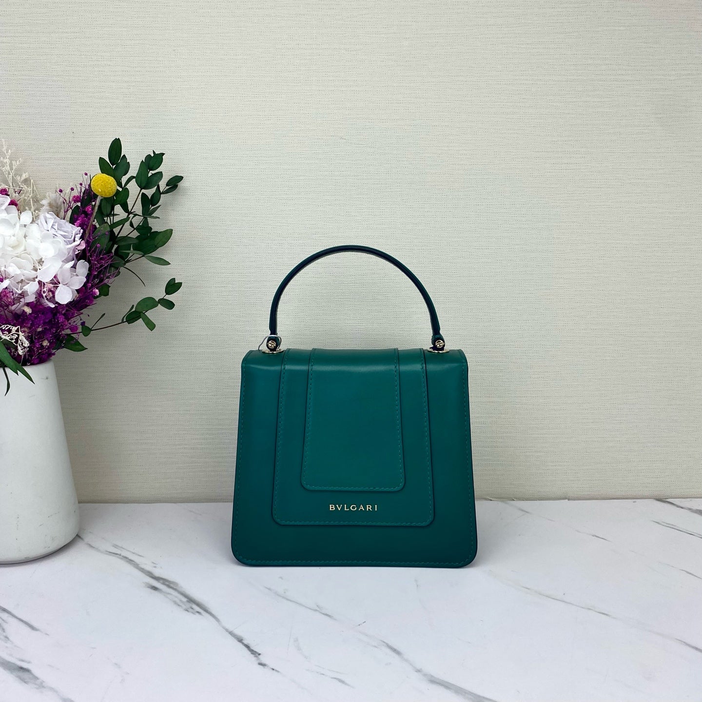 Bvlgari - Serpenti Forever - Leather - Green - (small)