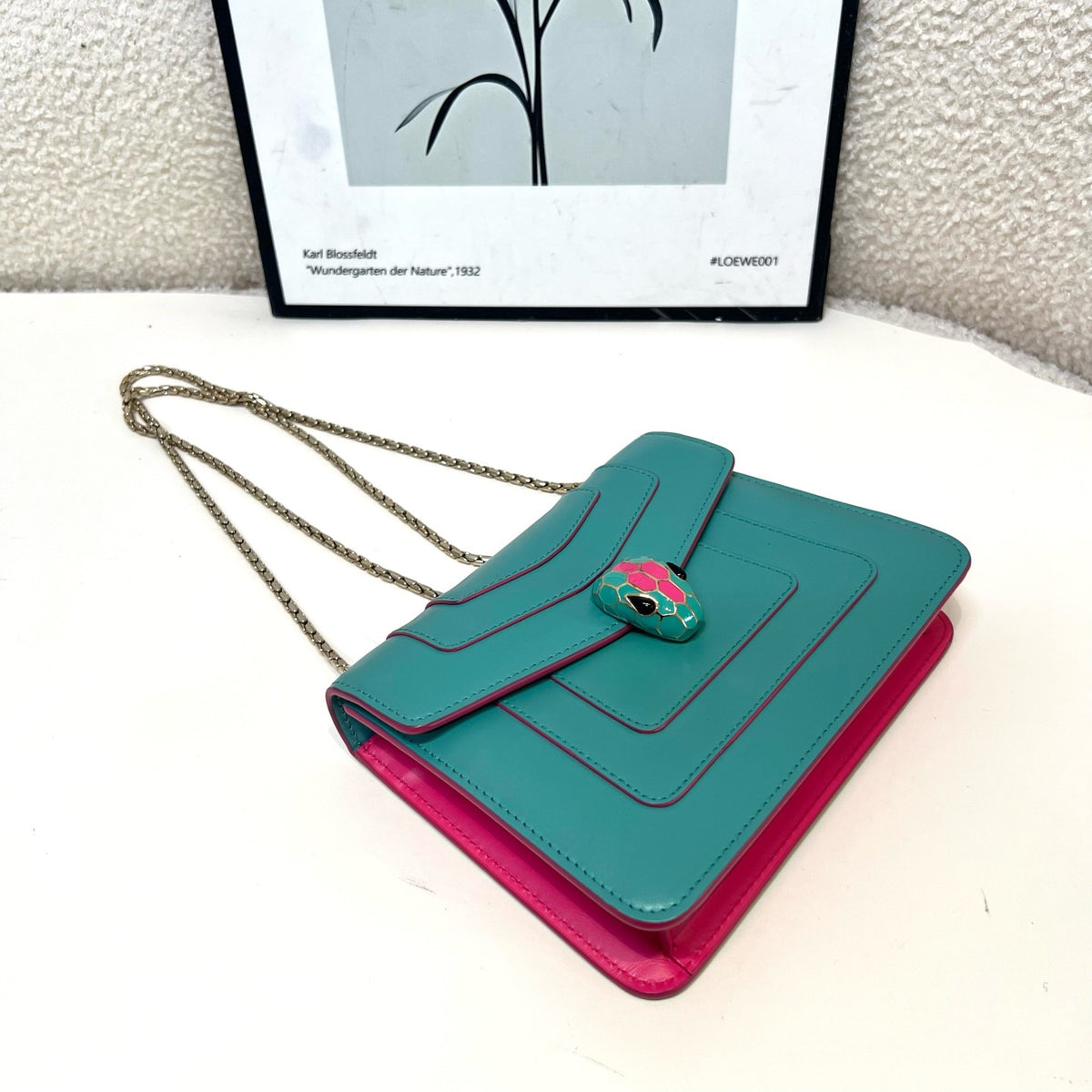 Bvlgari - Serpenti Forever - Leather - Green - (small)
