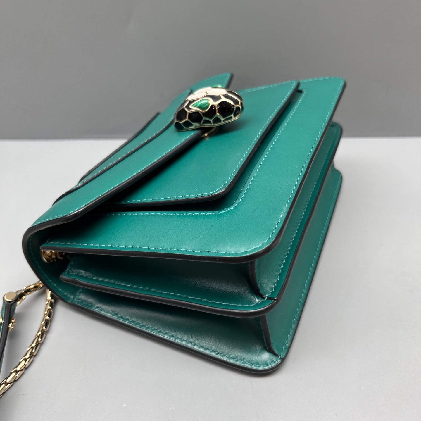 Bvlgari - Serpenti Forever - Leather - Green - (small)