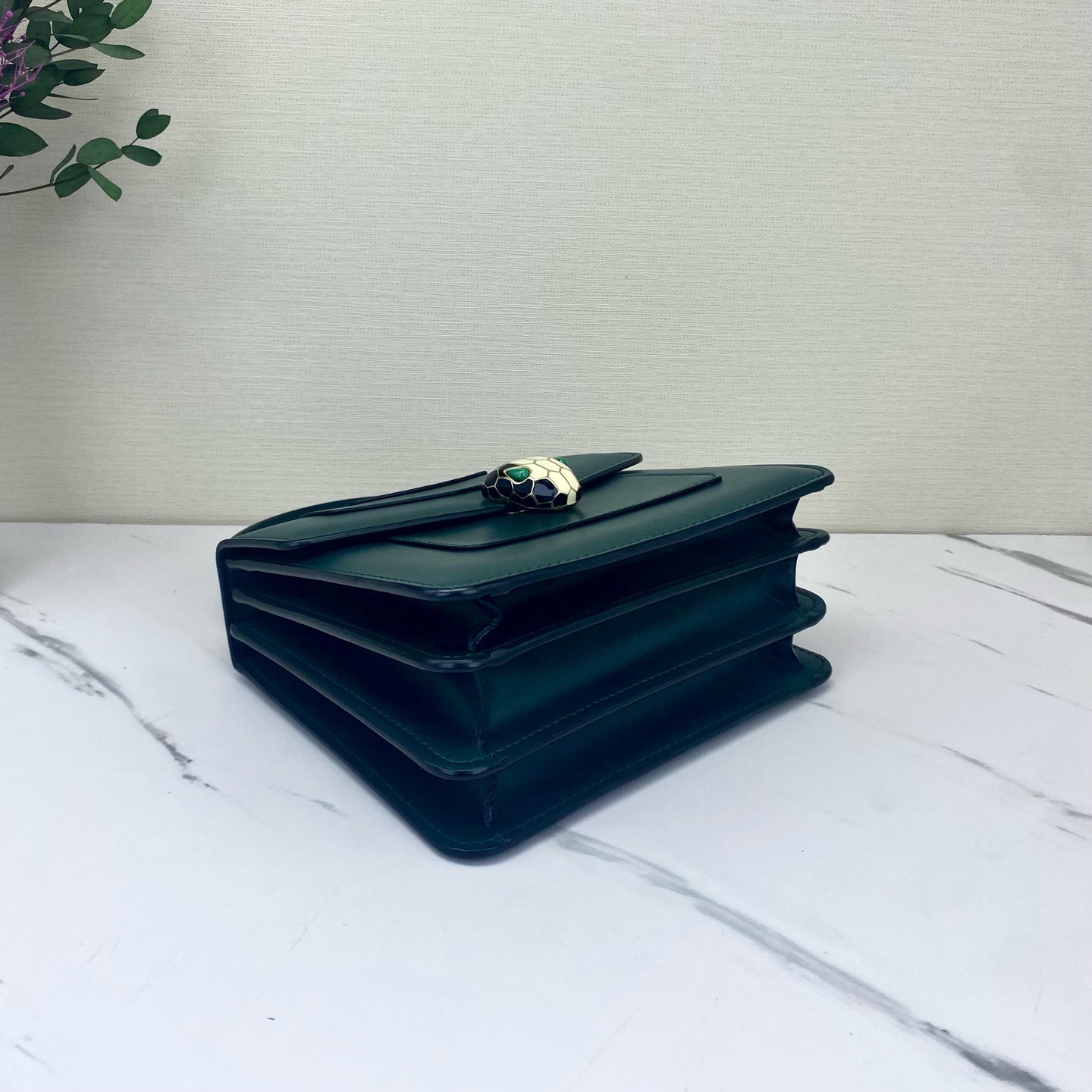 Bvlgari - Serpenti Forever - Leather - Green - (small)