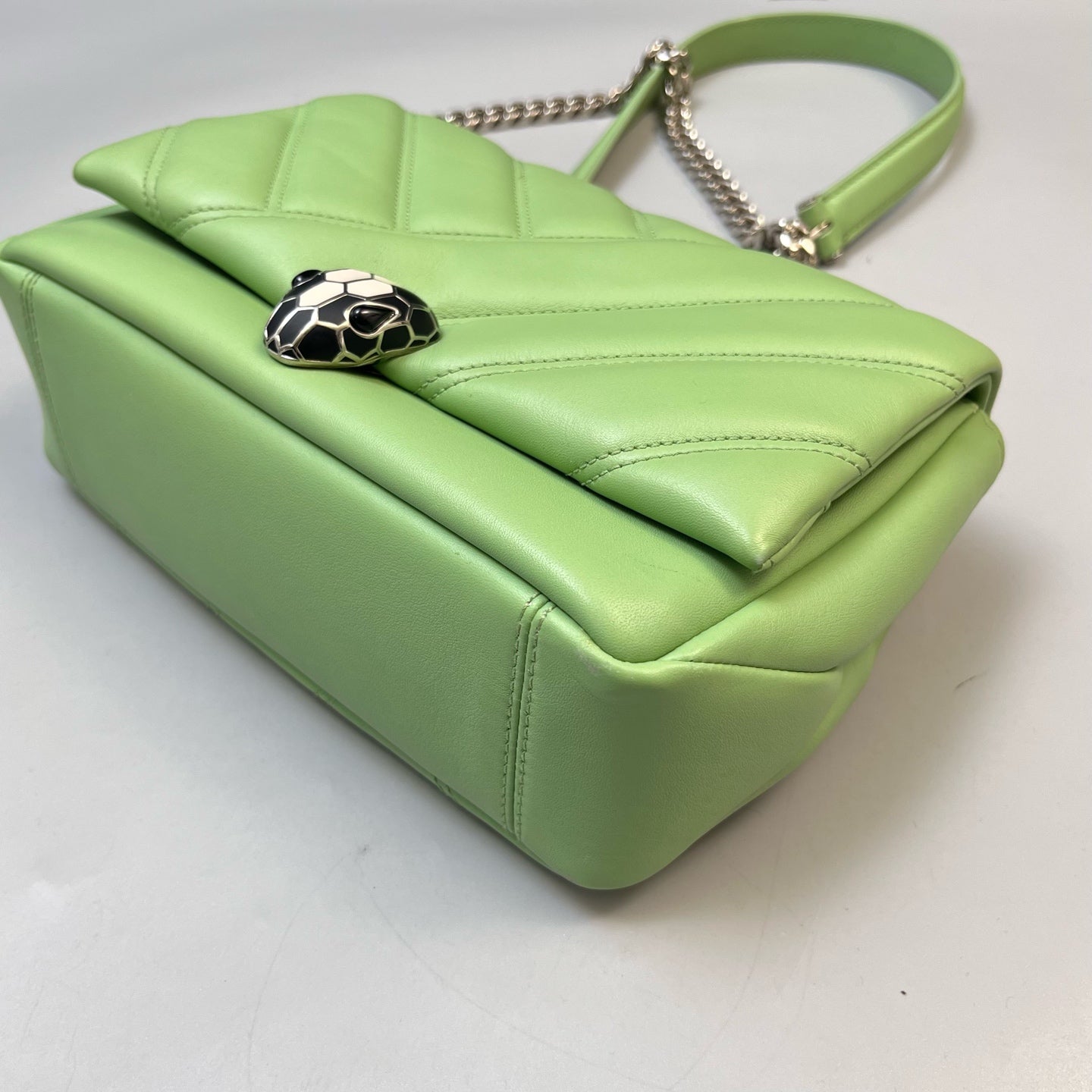 Bvlgari - Serpenti Forever - Leather - Green - (small)